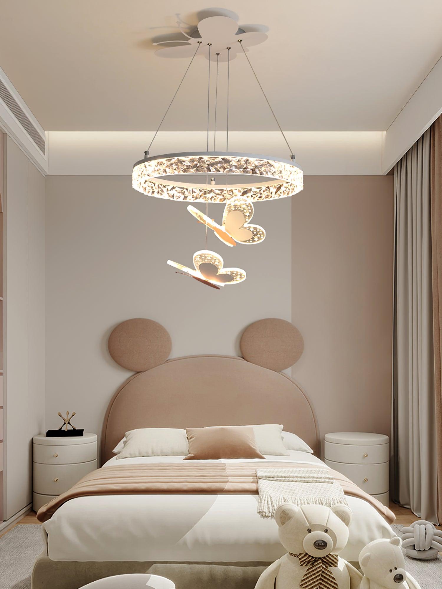 Cartoon Butterfly Acrylic Pendant Lamp - Letslighting