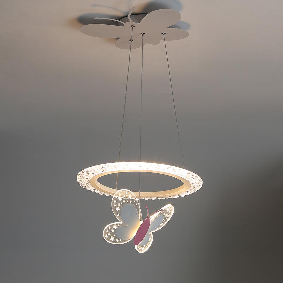 Cartoon Butterfly Acrylic Pendant Lamp - Letslighting