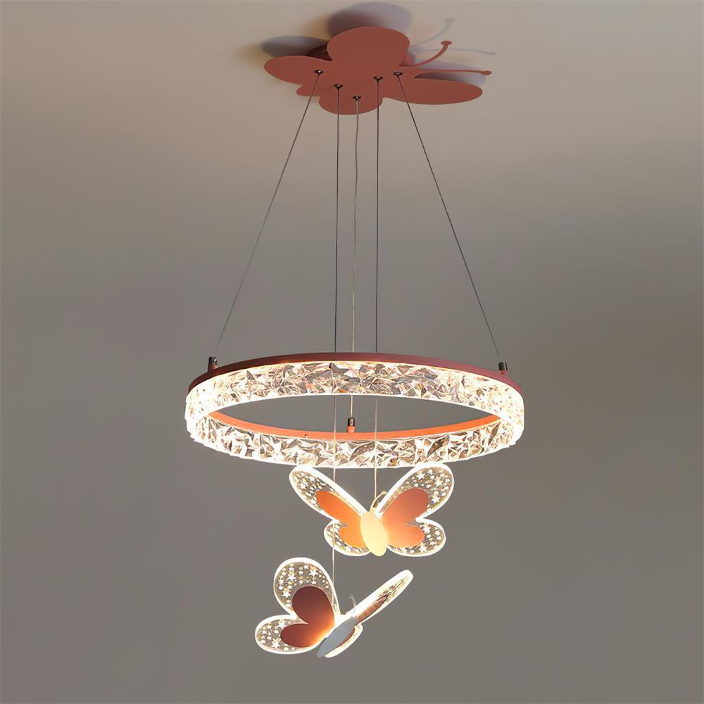 Cartoon Butterfly Acrylic Pendant Lamp - Letslighting