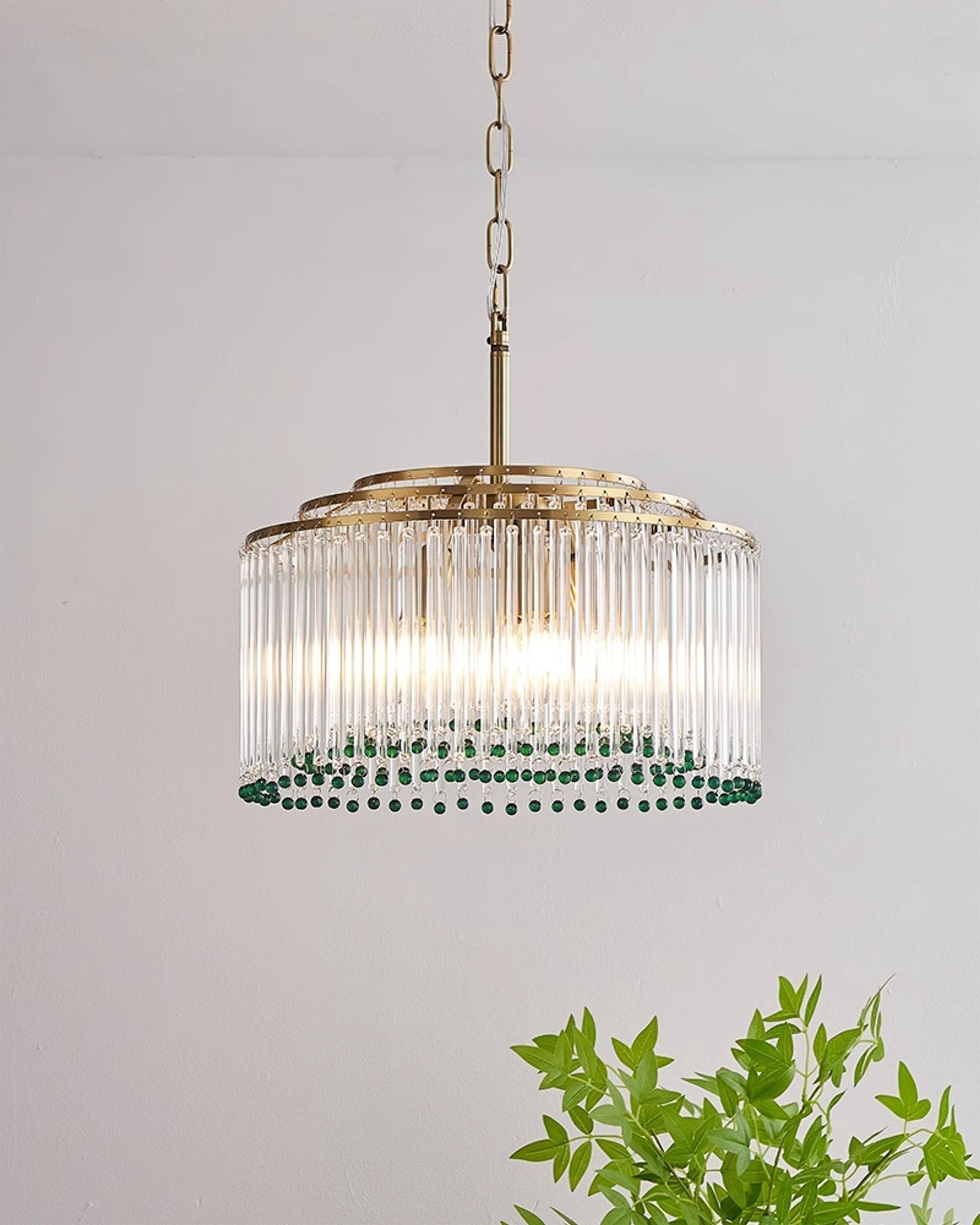 Ulcarir Postmodern Luxury Metal Glass Chandelier - Letslighting