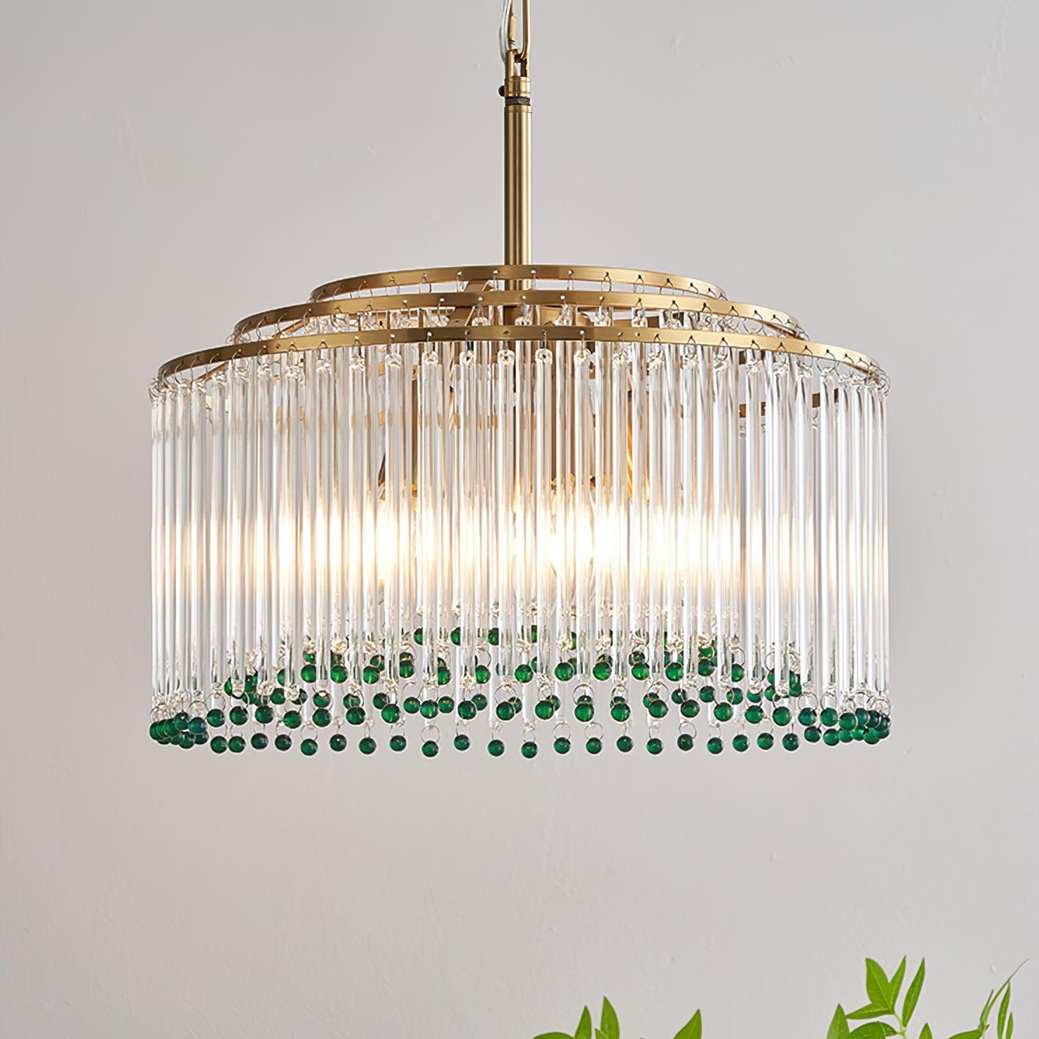 Ulcarir Postmodern Luxury Metal Glass Chandelier - Letslighting