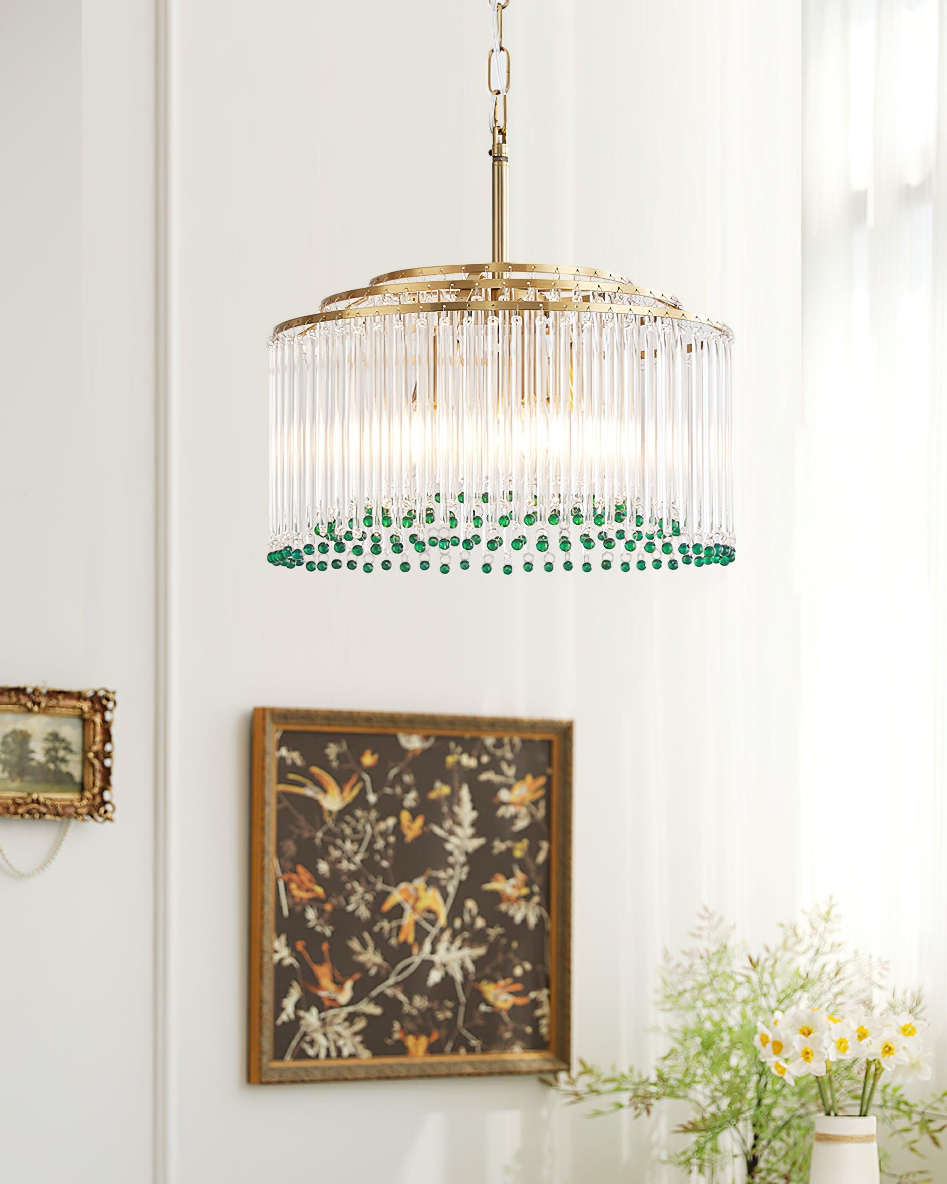 Ulcarir Postmodern Luxury Metal Glass Chandelier - Letslighting