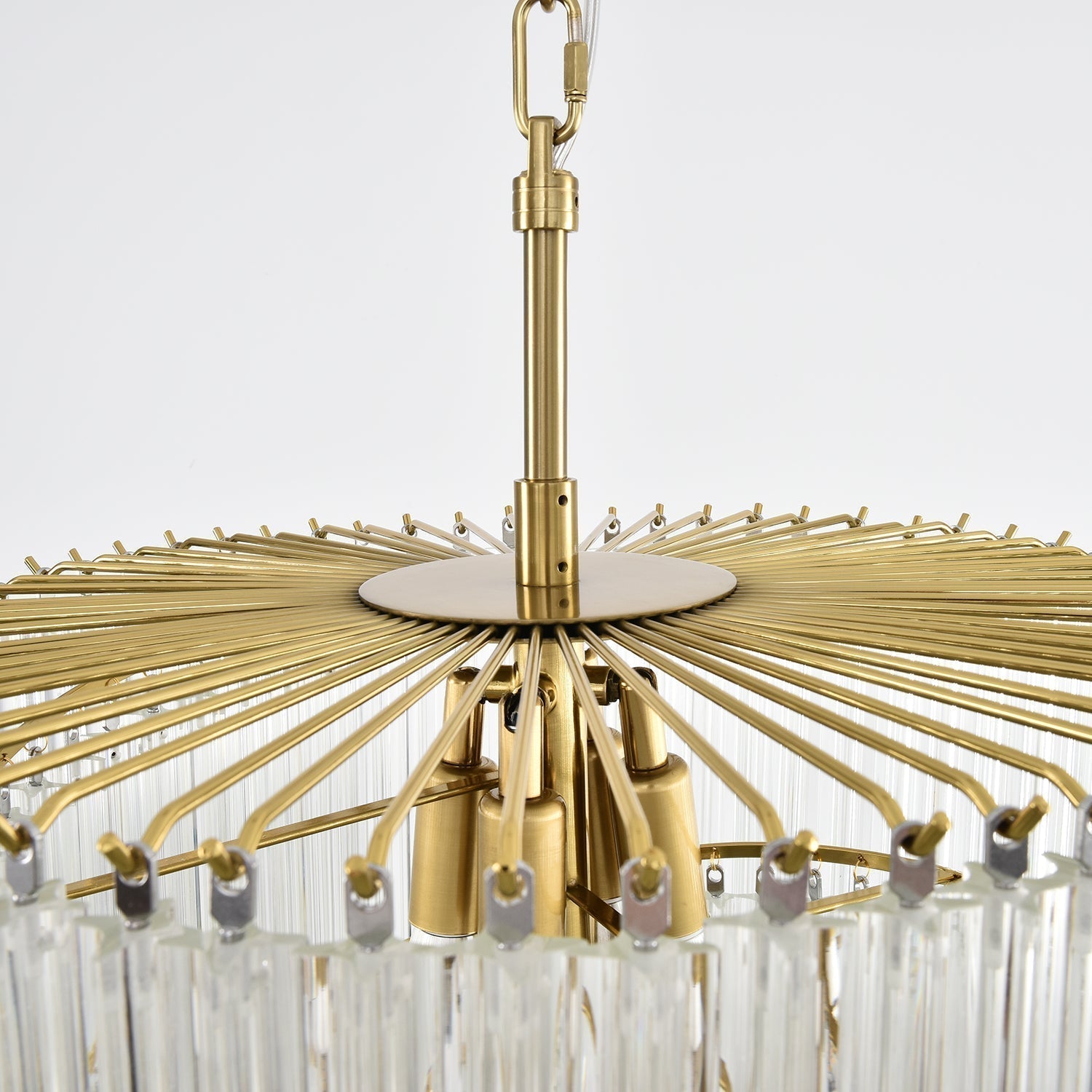 Paisley Modern Glass Chandelier - Letslighting