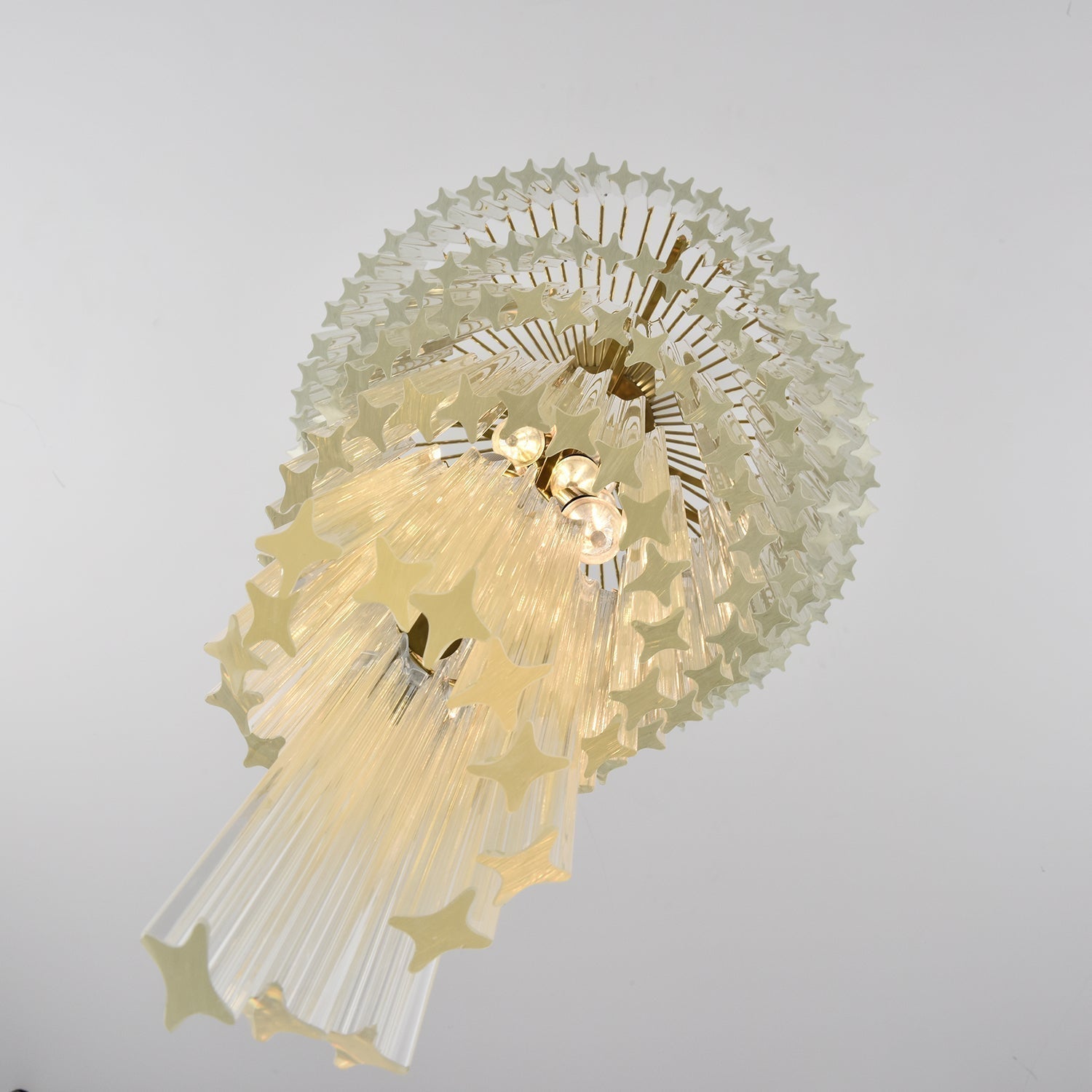 Paisley Modern Glass Chandelier - Letslighting