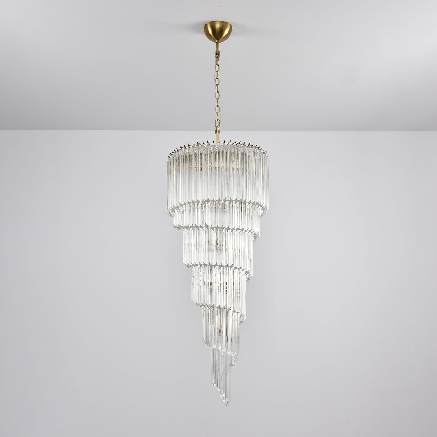 Paisley Modern Glass Chandelier - Letslighting