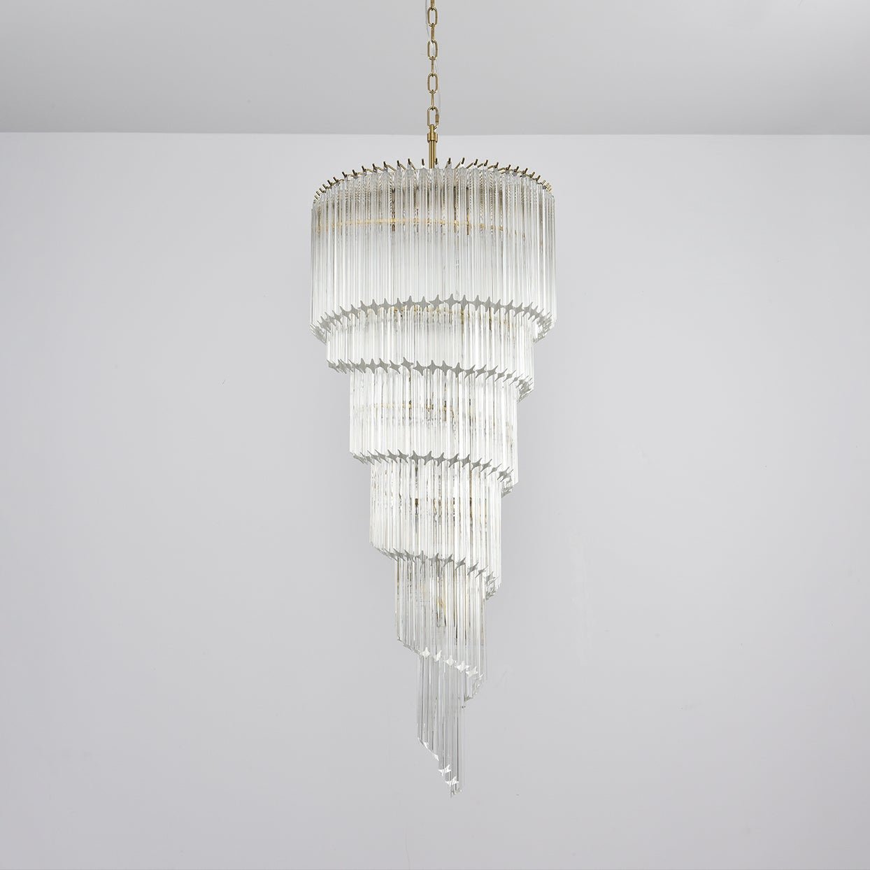Paisley Modern Glass Chandelier - Letslighting