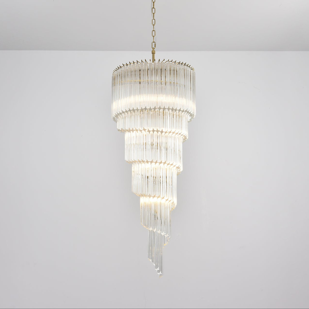 Paisley Modern Glass Chandelier - Letslighting