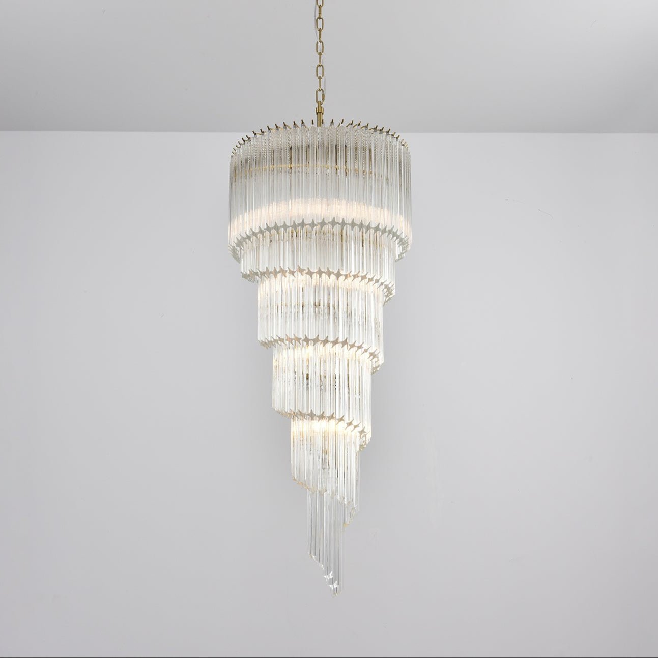 Paisley Modern Glass Chandelier - Letslighting