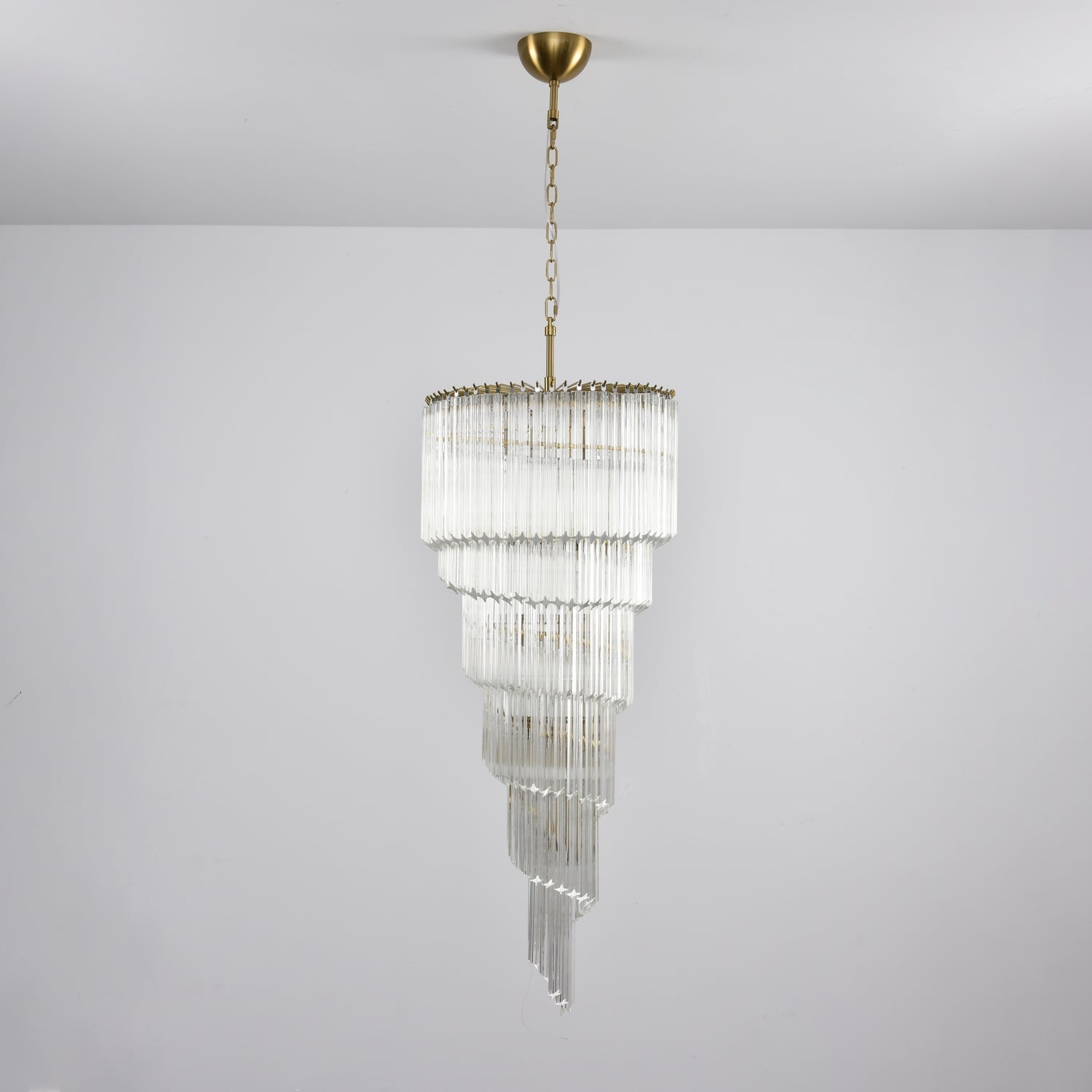 Paisley Modern Glass Chandelier - Letslighting
