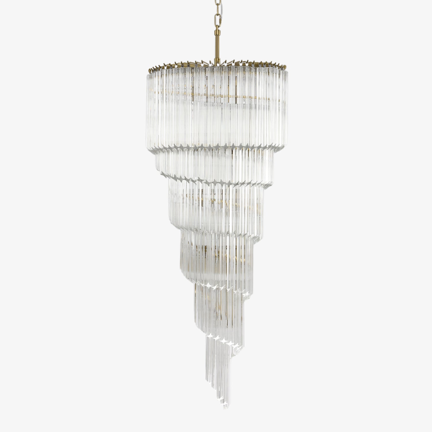 Paisley Modern Glass Chandelier - Letslighting