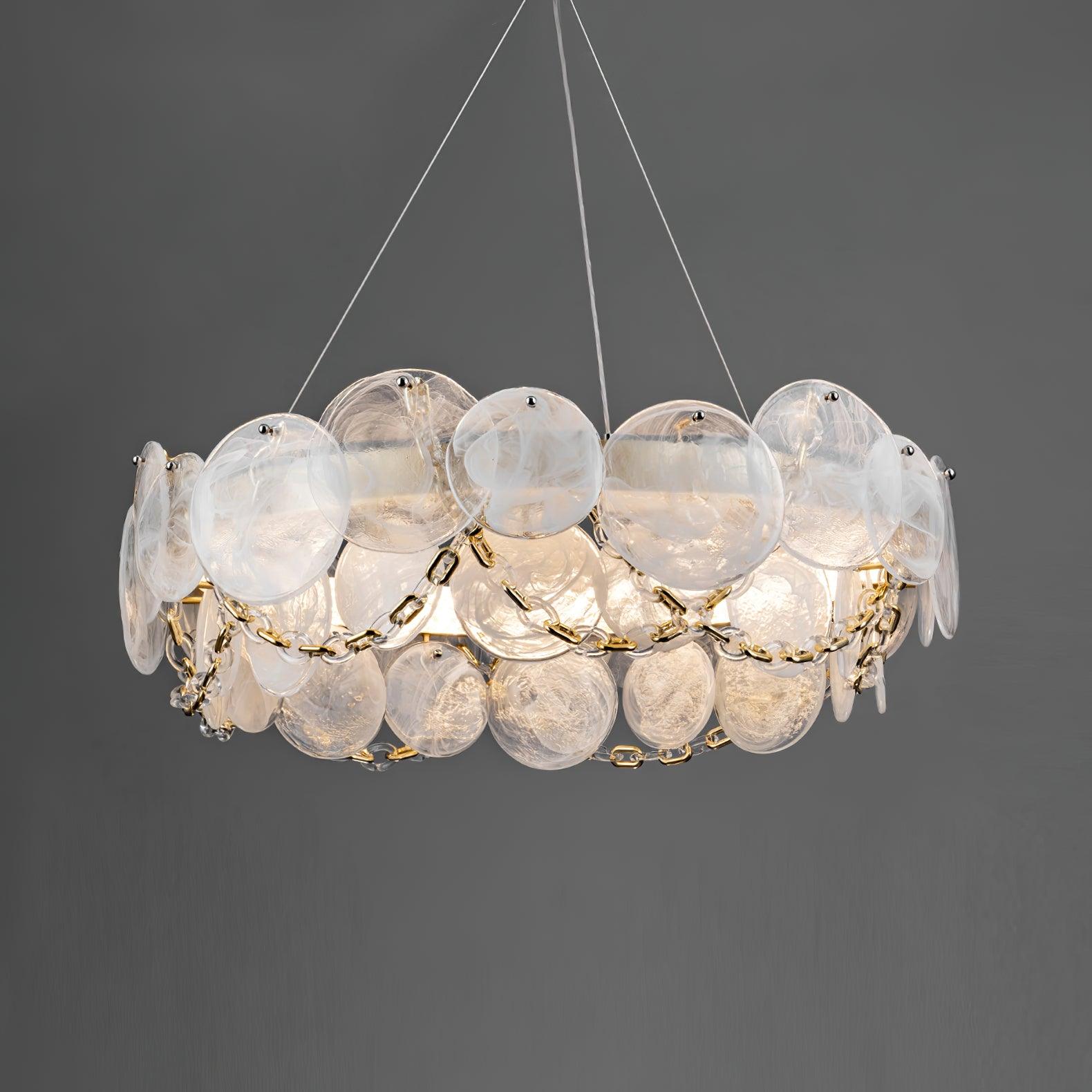 Ruby Luxury Glass Chandelier - Letslighting