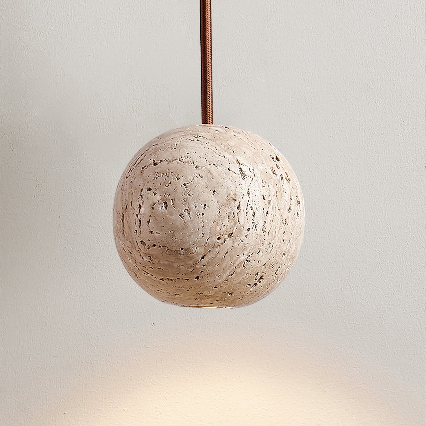 Trio Travertine Pendant Light - Letslighting