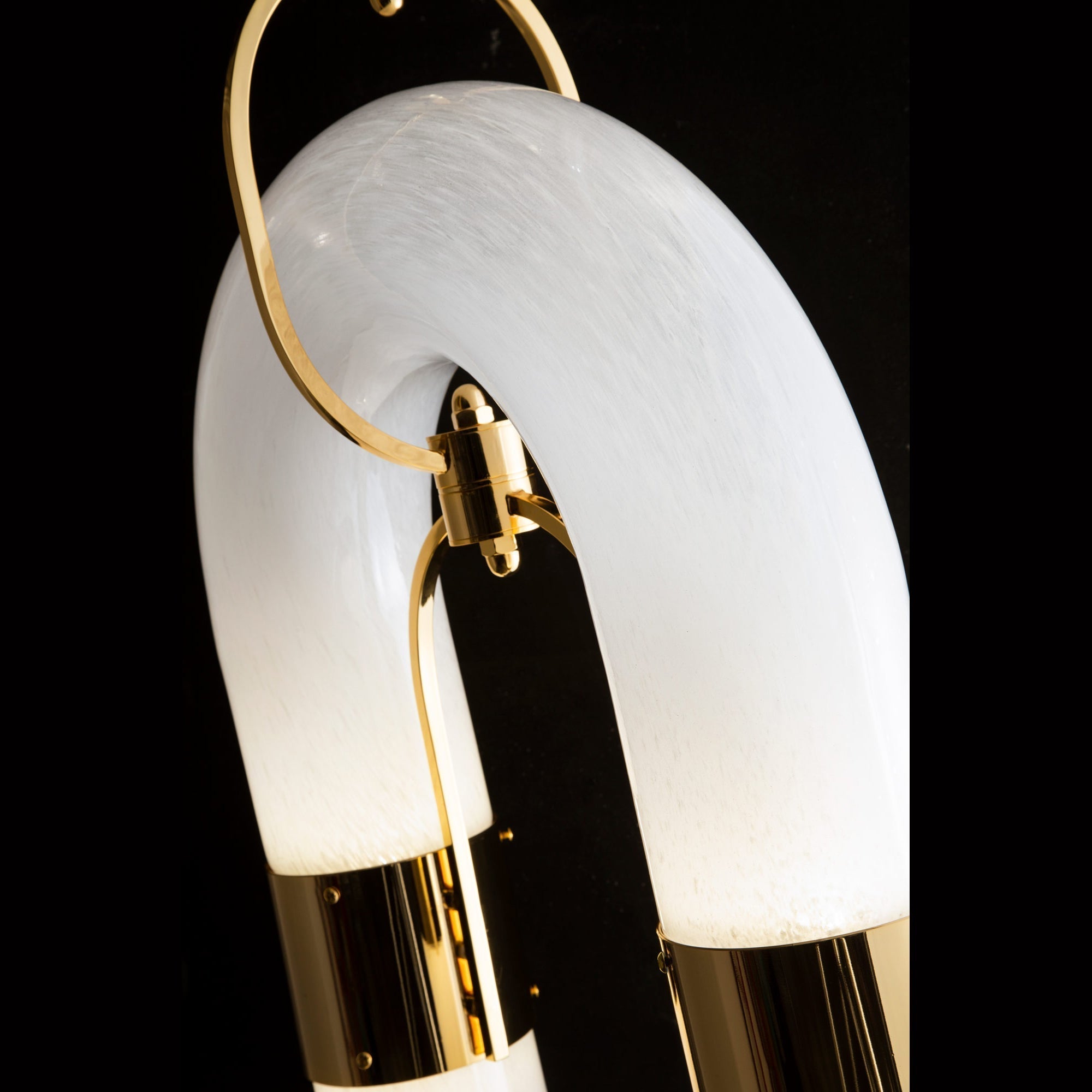 Pendant Light Chain Link Modern Acrylic Stainless Steel Hanging Lamp - Letslighting