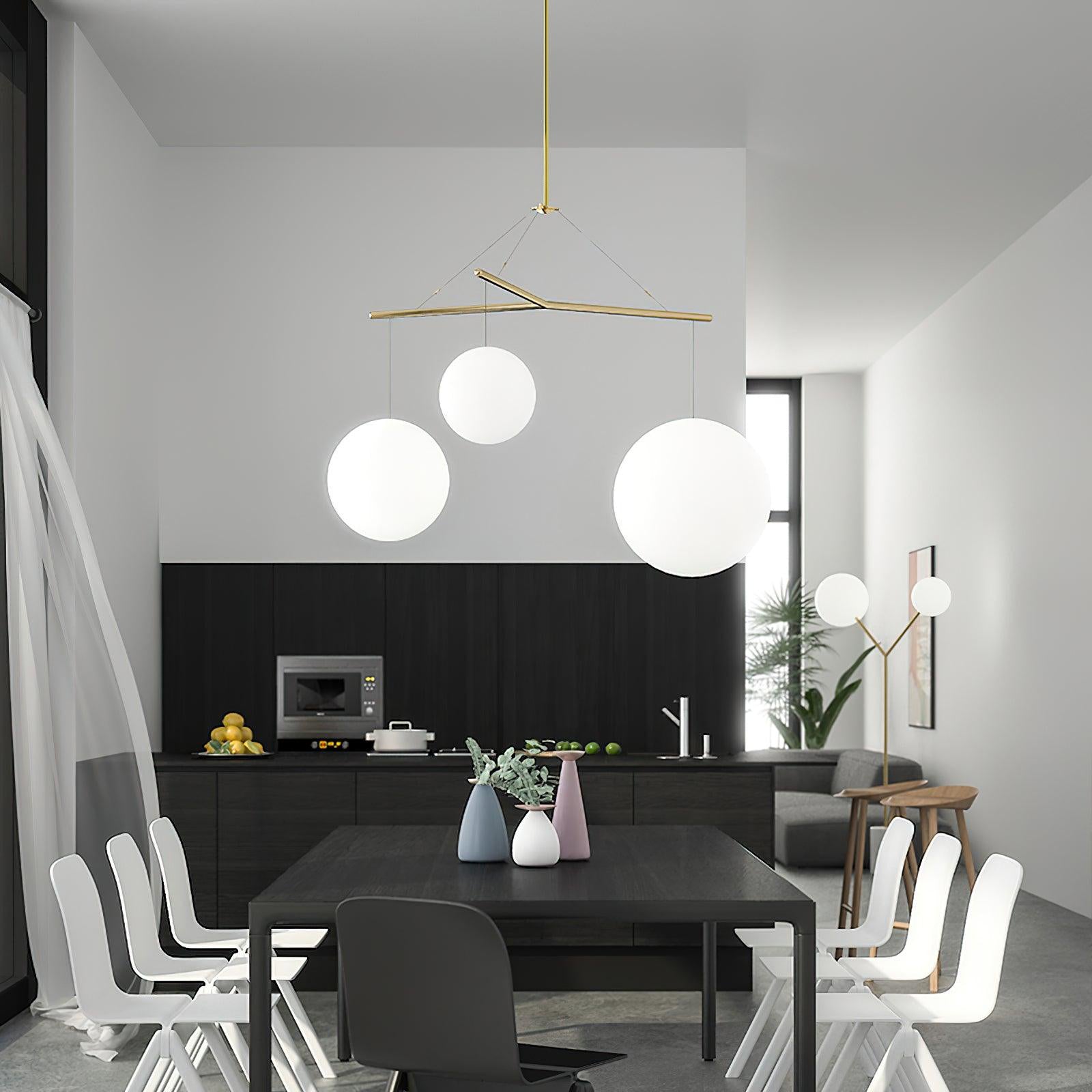 Celestial Orb Trio Pendant Lamp - Letslighting