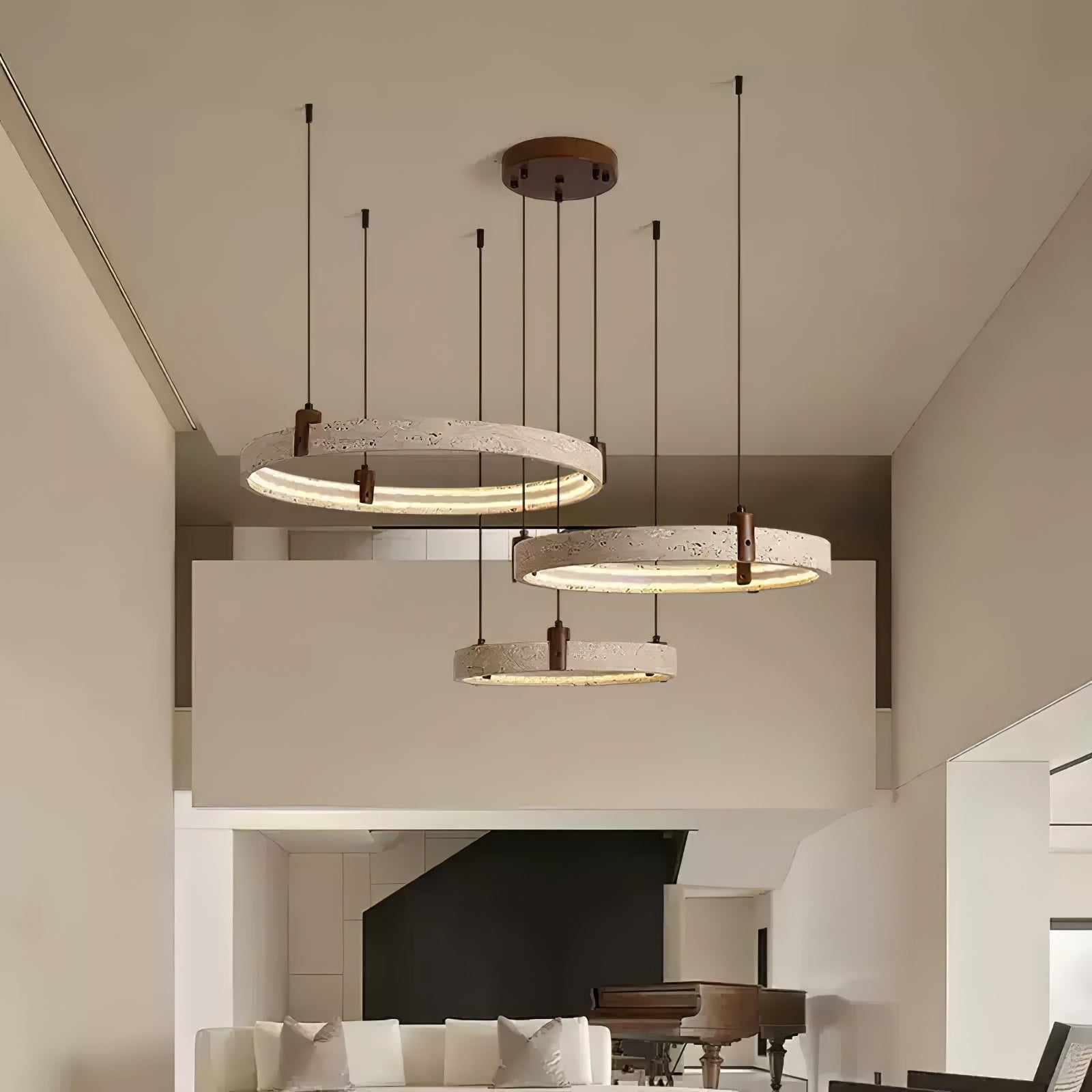 Orvinir Travertine Chandelier - Letslighting