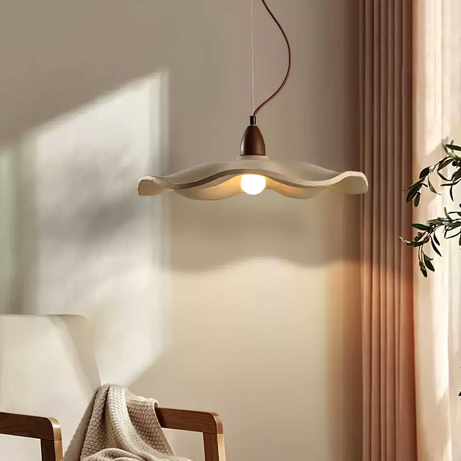 Cement Wave Pendant Light - Letslighting