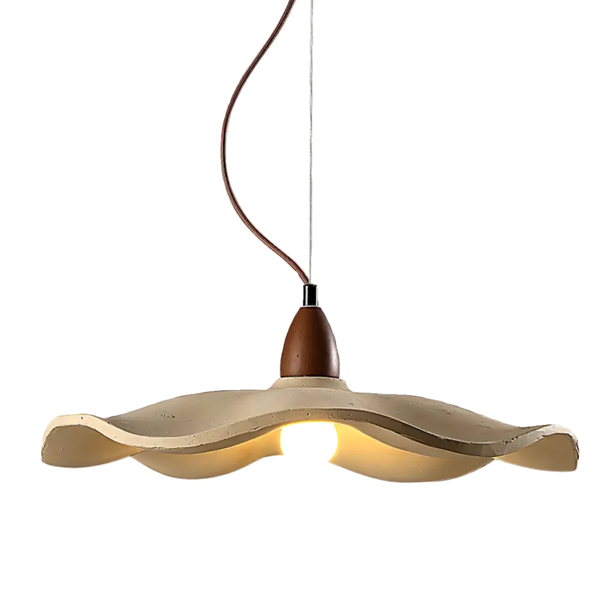 Cement Wave Pendant Light - Letslighting