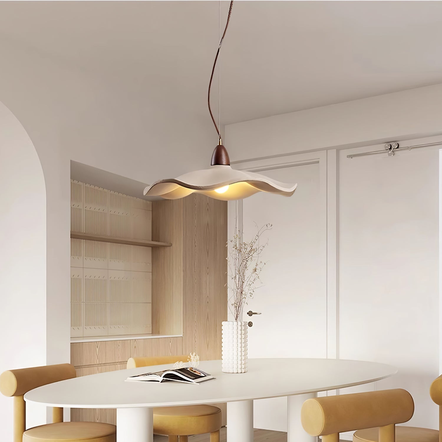 Cement Wave Pendant Light - Letslighting