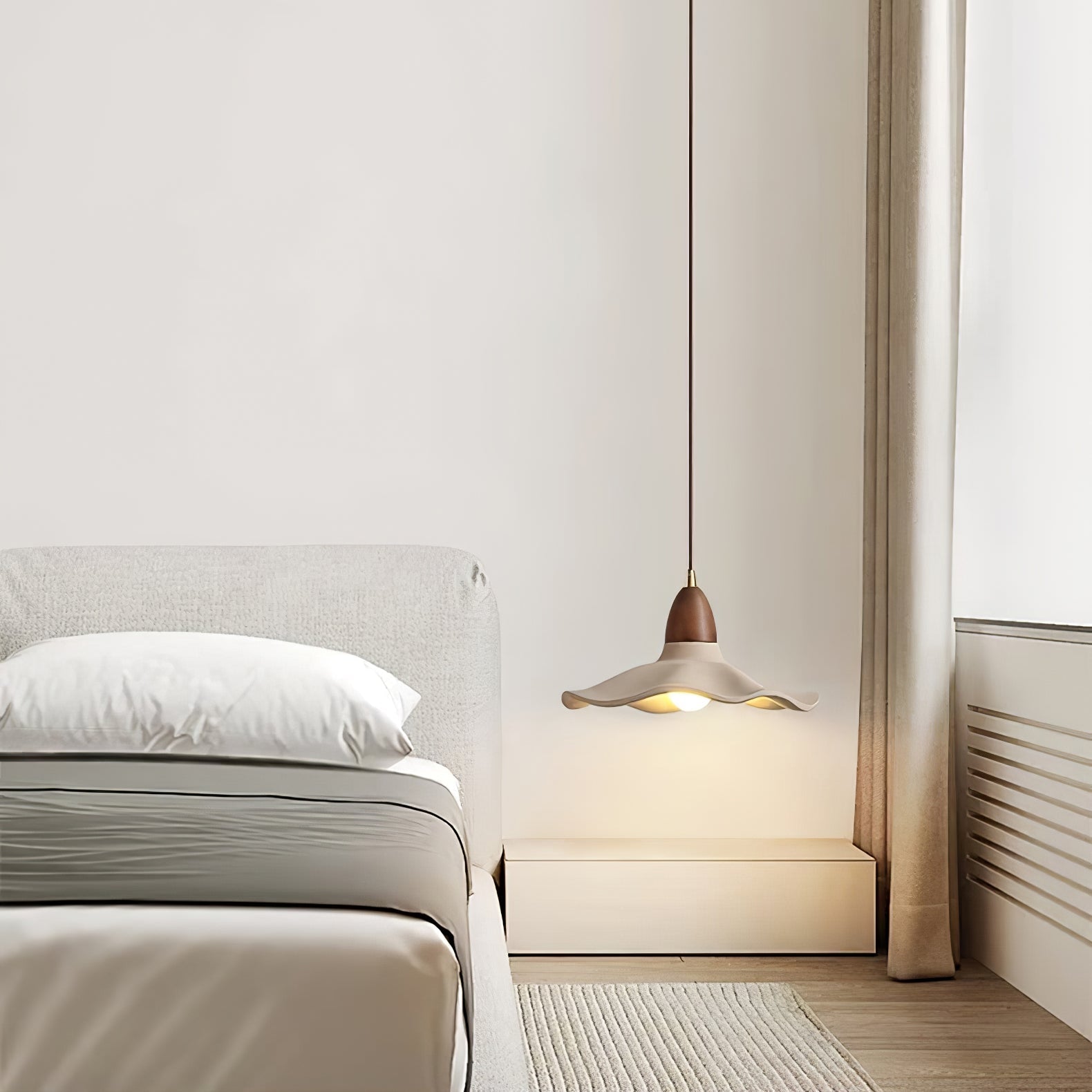 Cement Wave Pendant Light - Letslighting