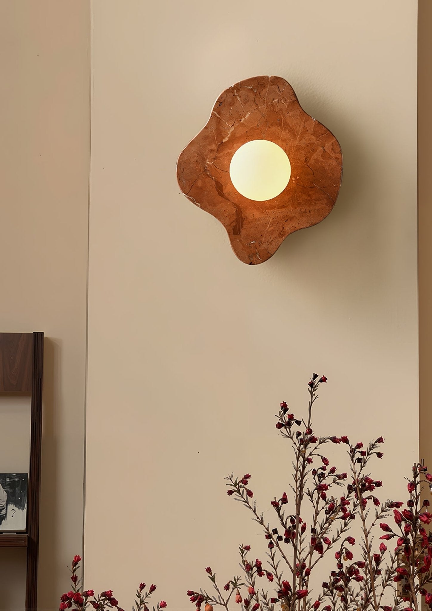 Bloom Rustic Marble Wall Lamp - Letslighting