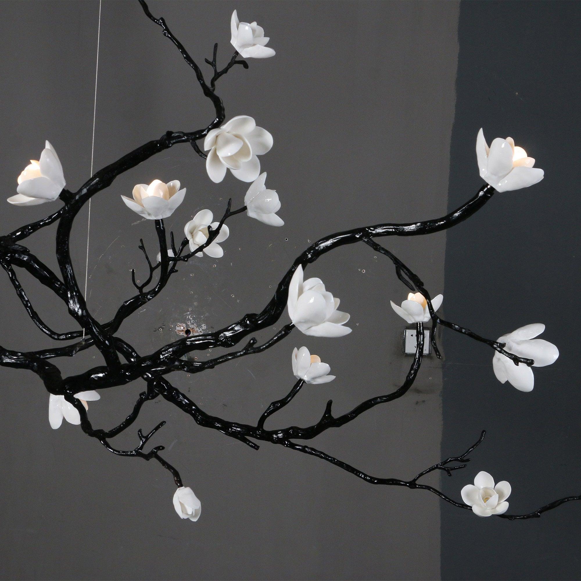 Ceramic Flower Chandelier - Letslighting