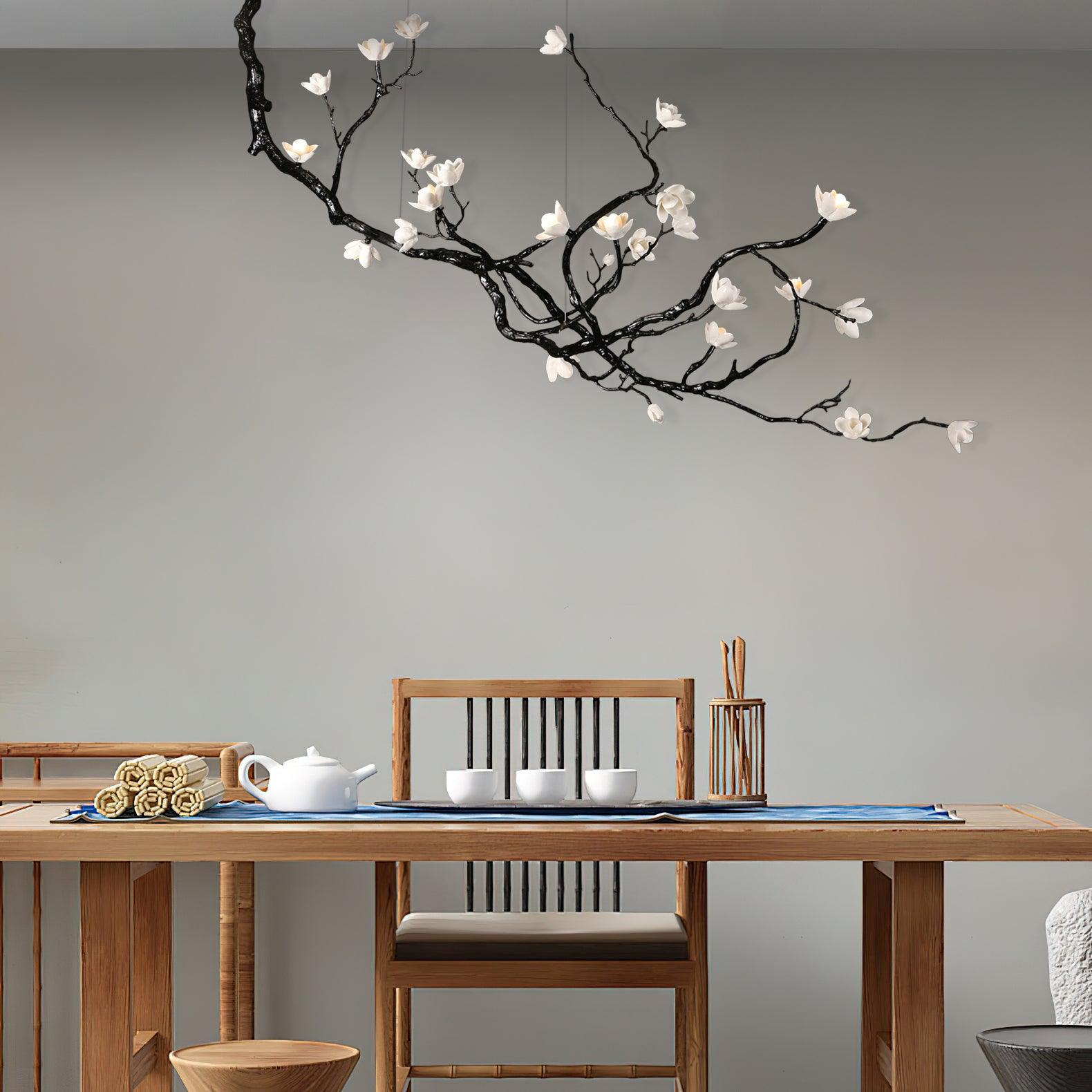 Ceramic Flower Chandelier - Letslighting