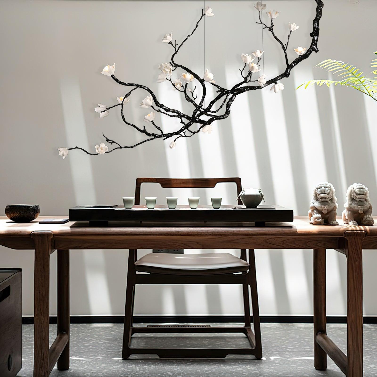 Ceramic Flower Chandelier - Letslighting