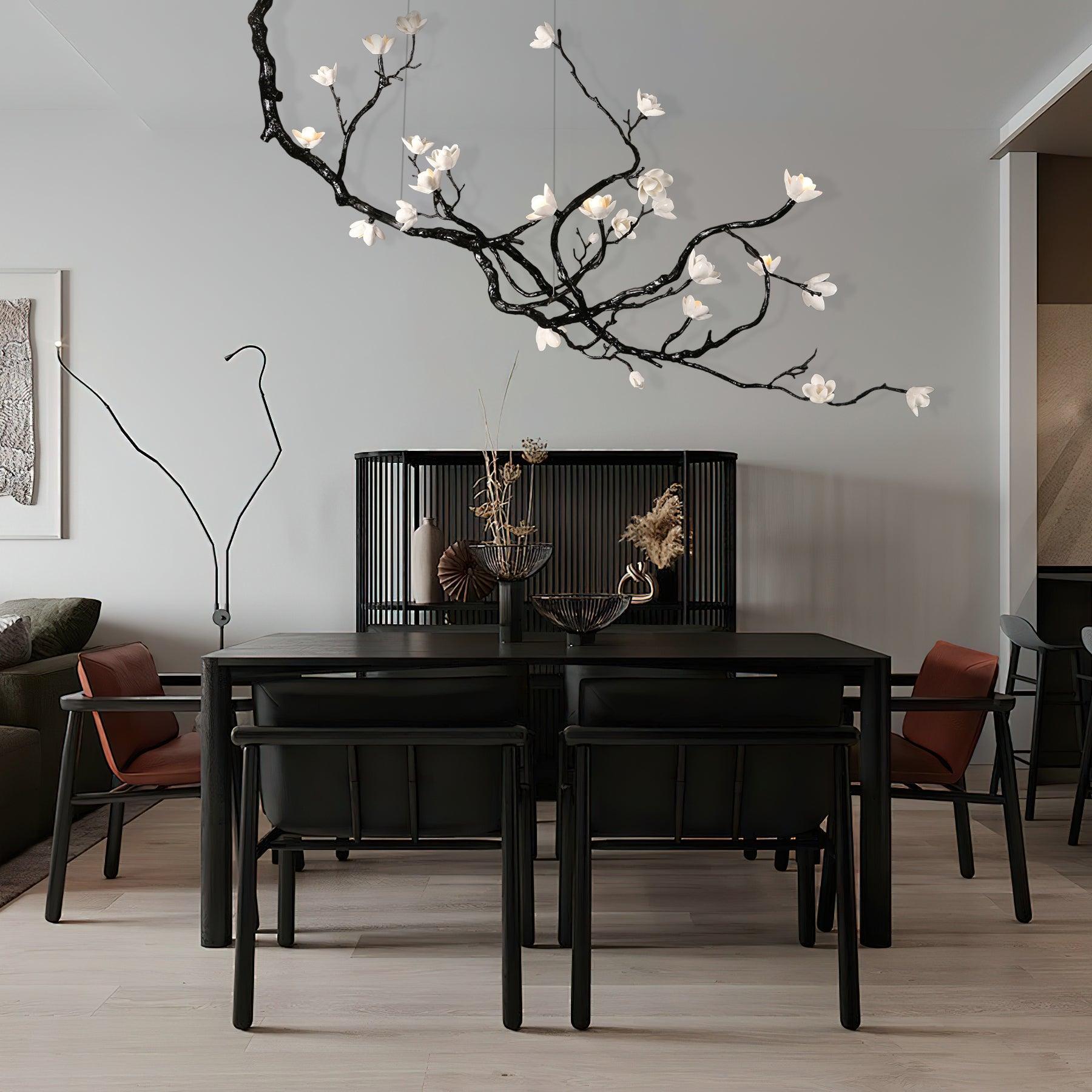 Ceramic Flower Chandelier - Letslighting
