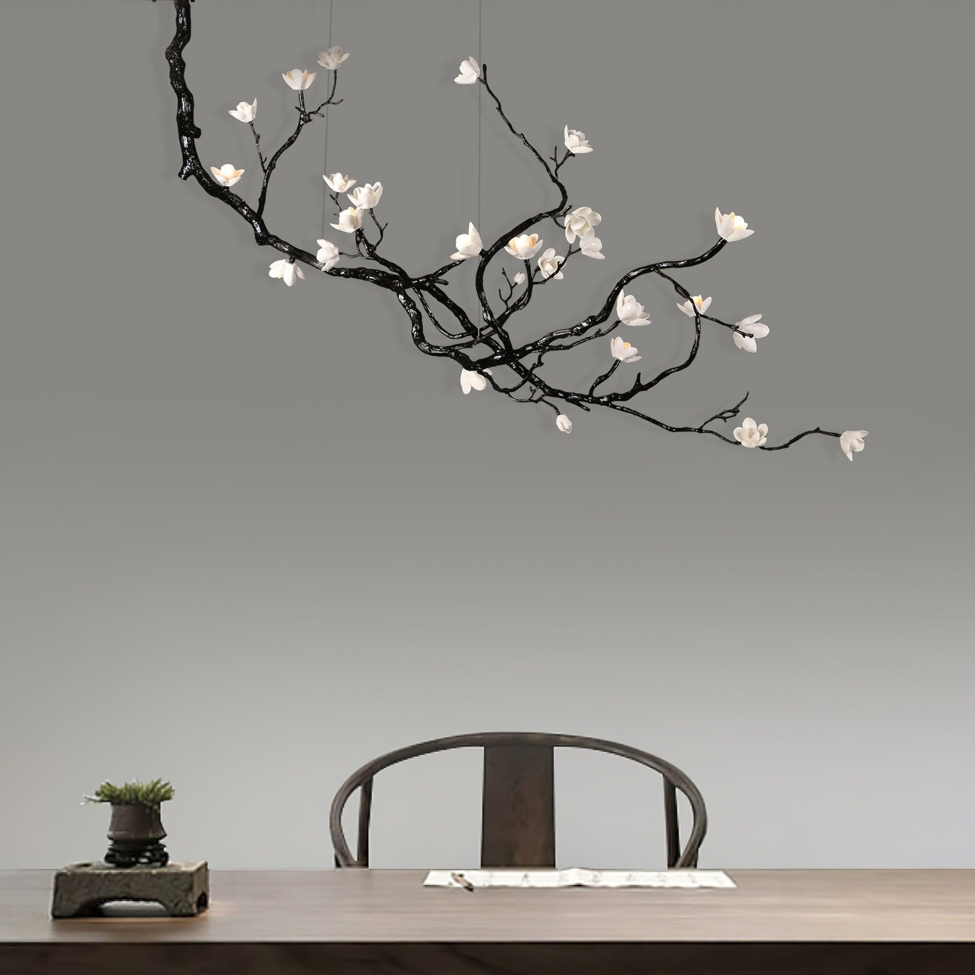 Ceramic Flower Chandelier - Letslighting