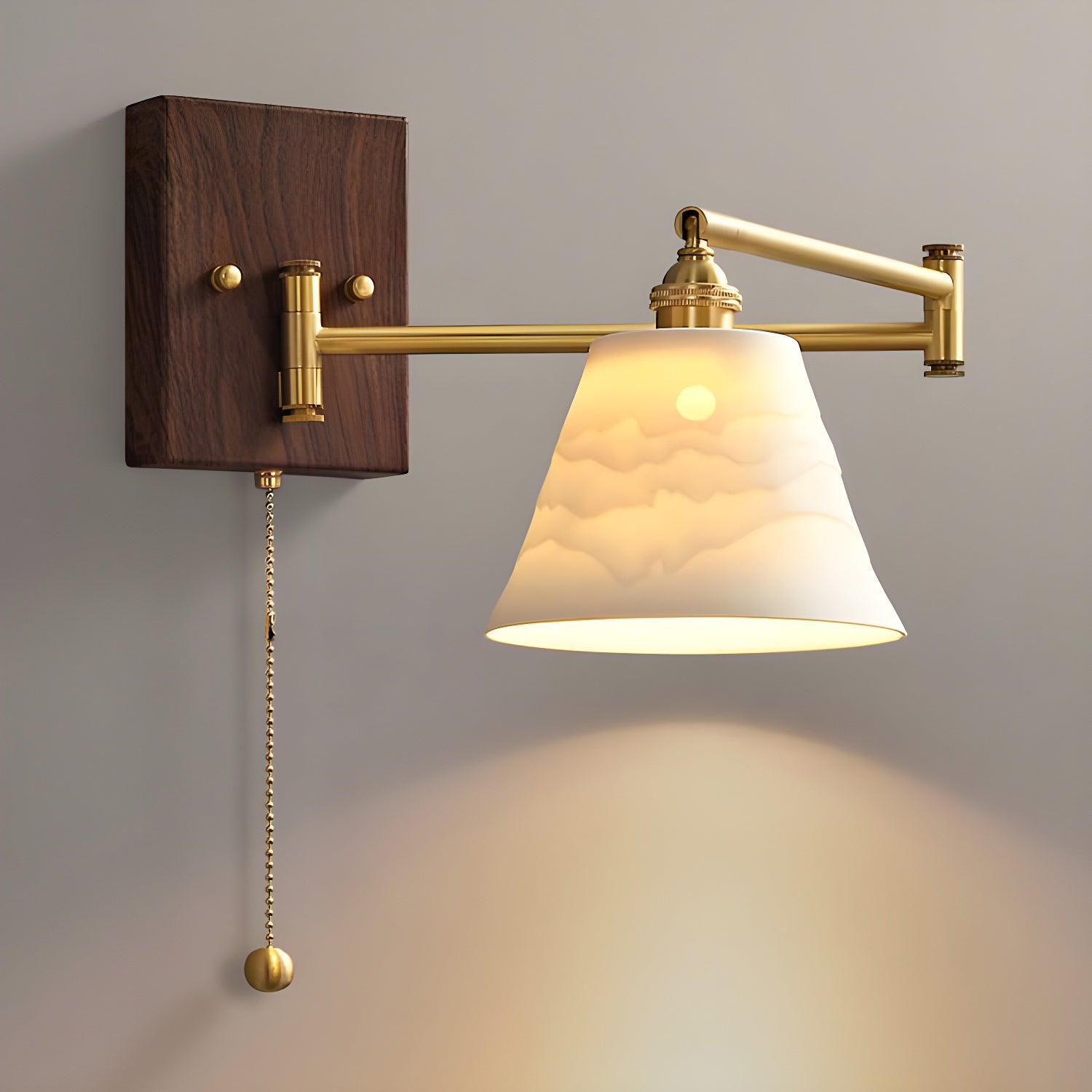 Ceramic Geometry Wall Lamp - Letslighting