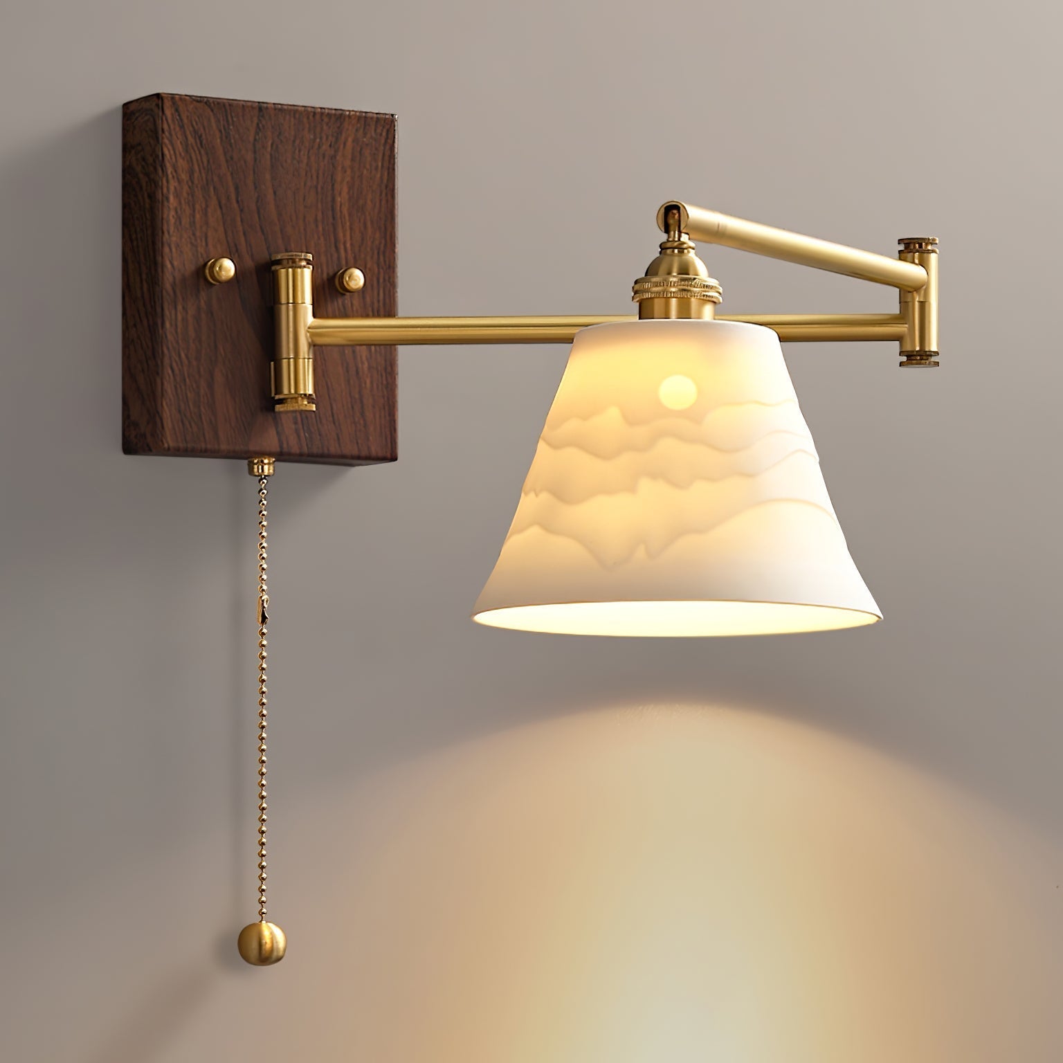 Ceramic Geometry Wall Lamp - Letslighting