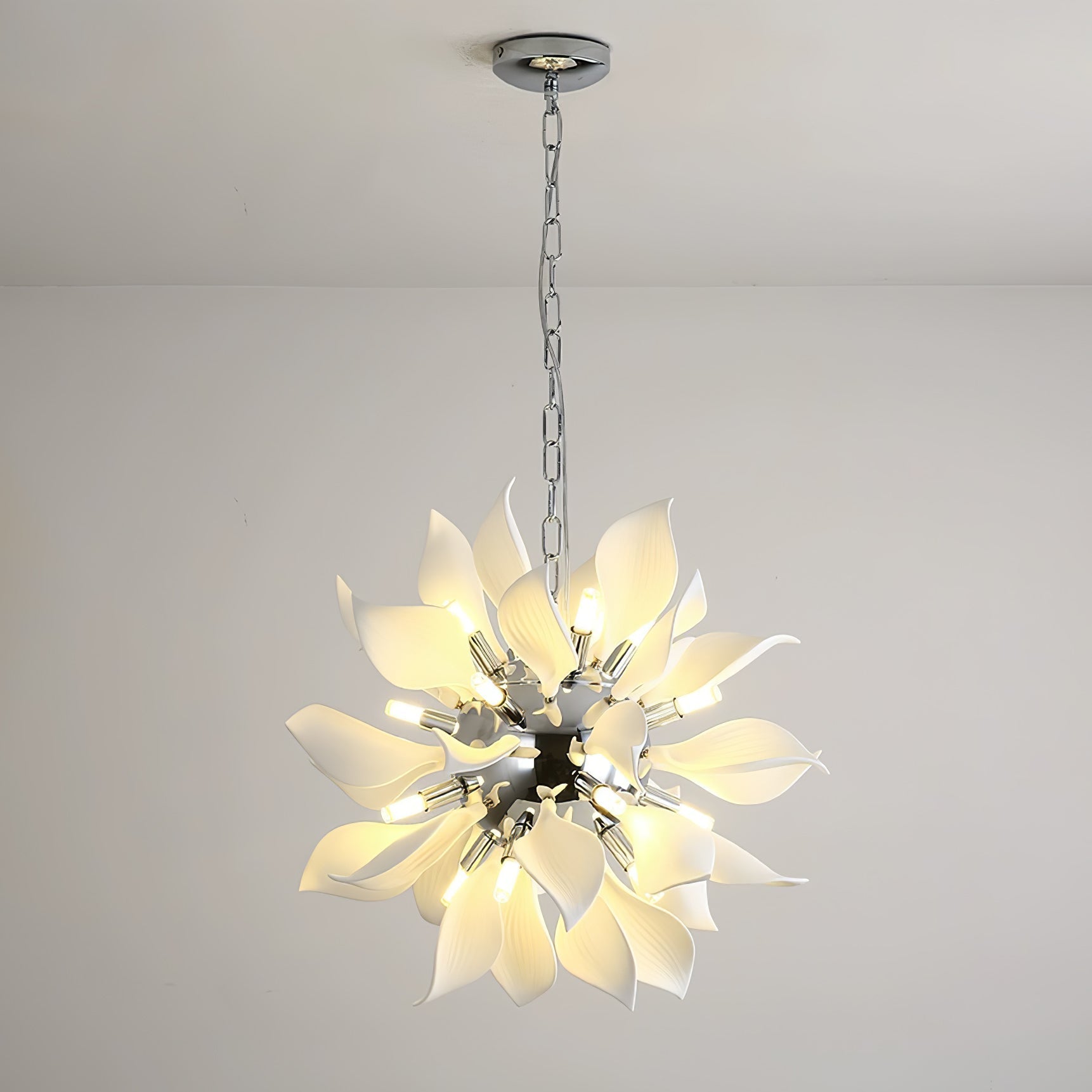 Ceramic Petals Blooming Chandelier - Letslighting