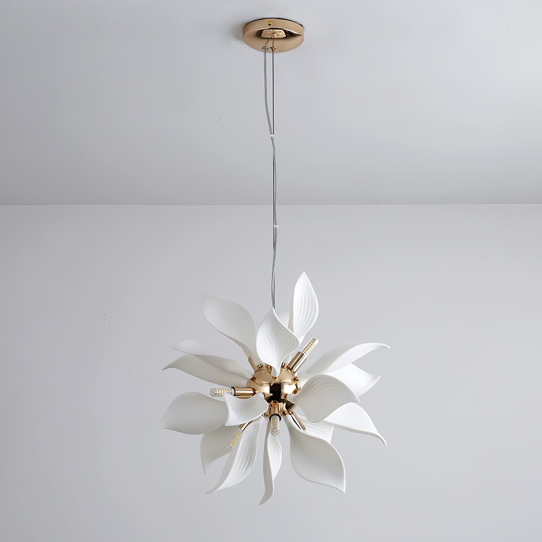 Ceramic Petals Blooming Chandelier - Letslighting