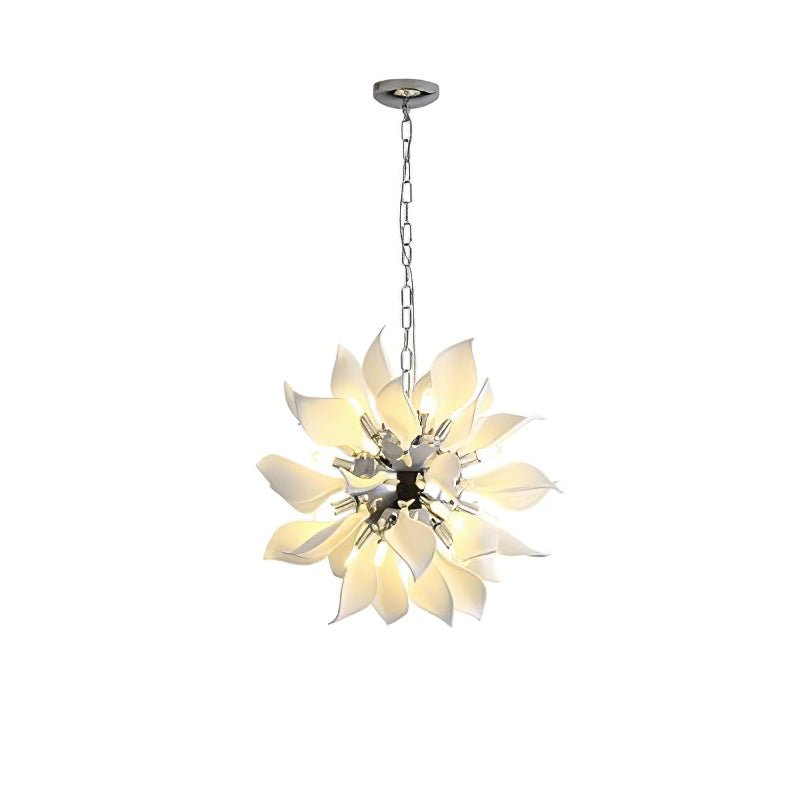 Ceramic Petals Blooming Chandelier - Letslighting