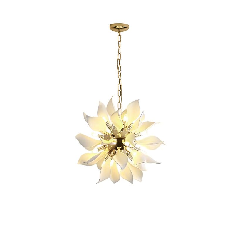 Ceramic Petals Blooming Chandelier - Letslighting