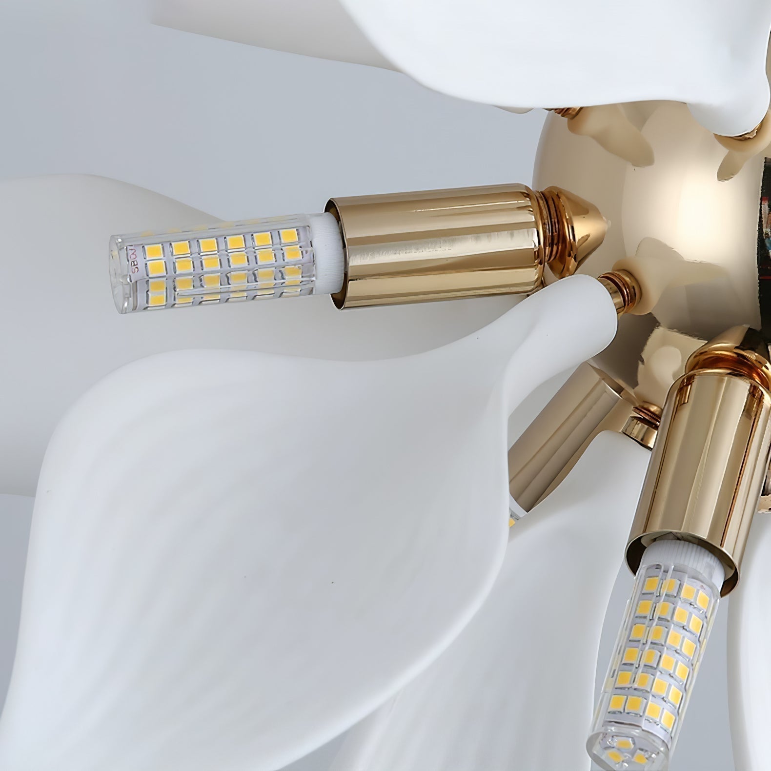 Ceramic Petals Blooming Chandelier - Letslighting