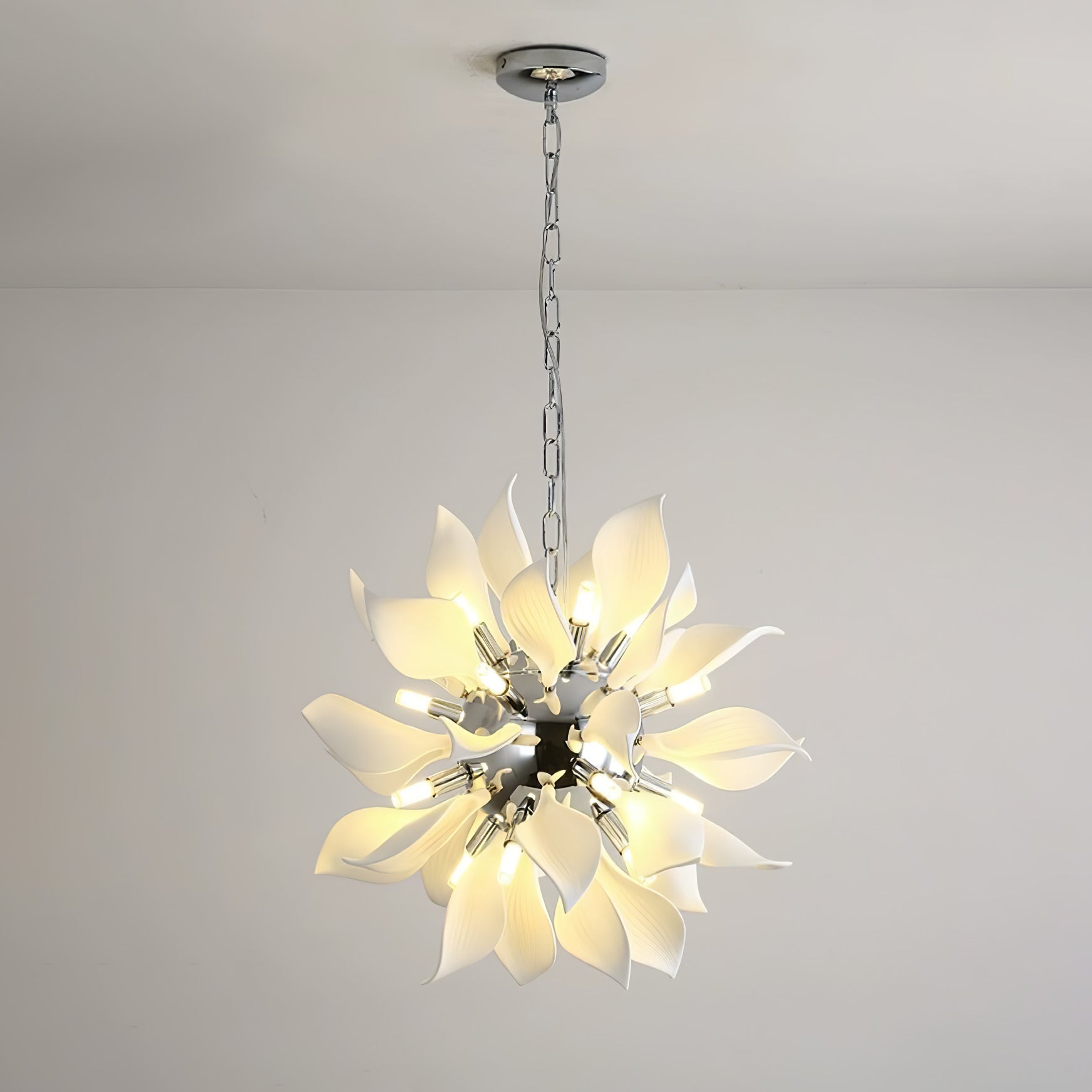 Ceramic Petals Blooming Chandelier - Letslighting