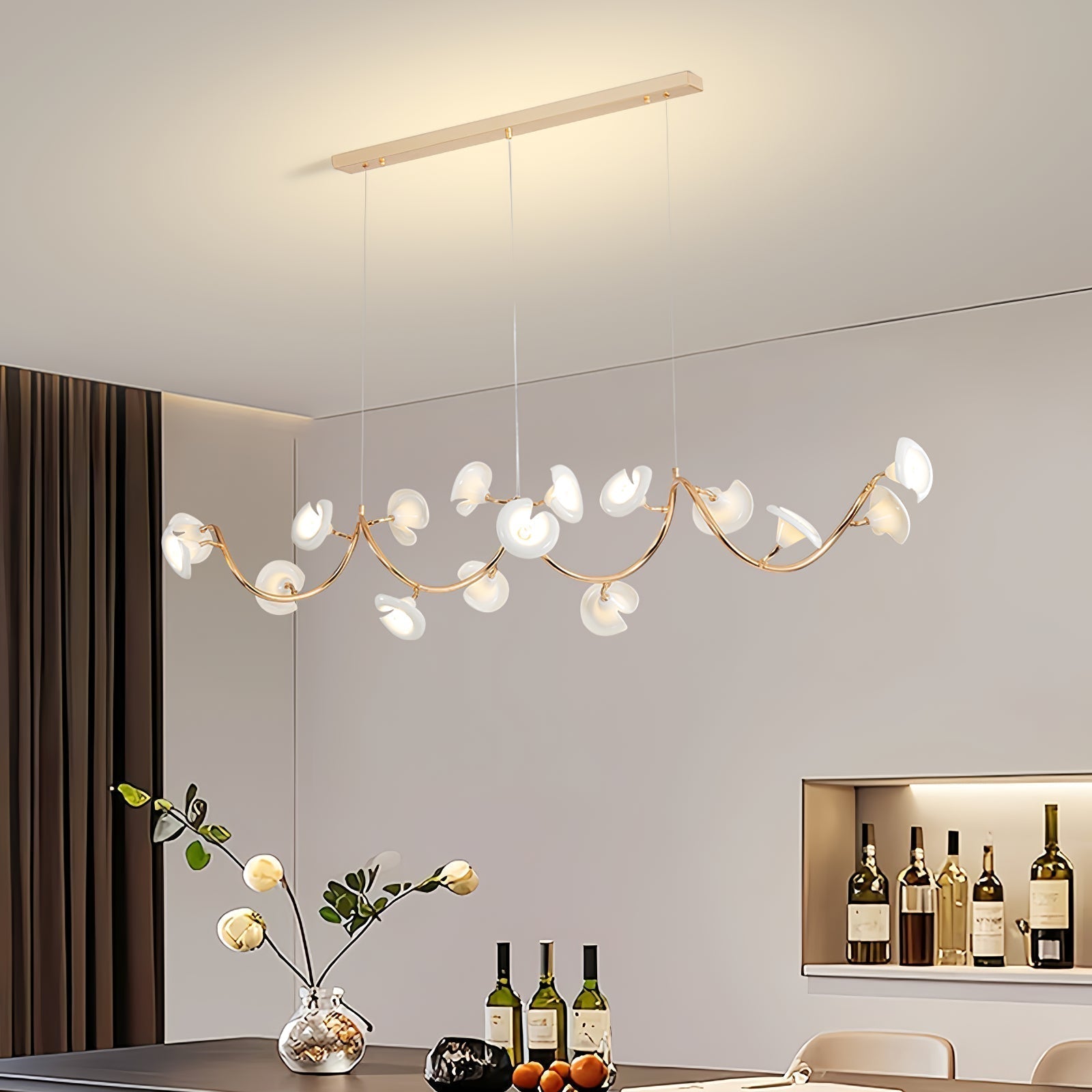 Aurora Chandelier Blossom Branch Elegant - Letslighting