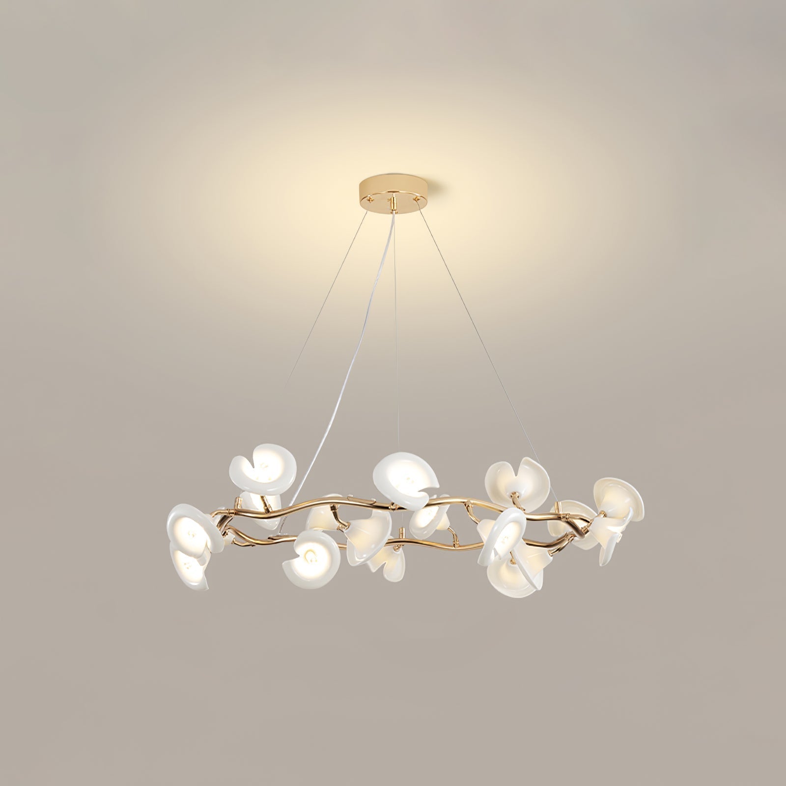 Aurora Chandelier Blossom Branch Elegant - Letslighting