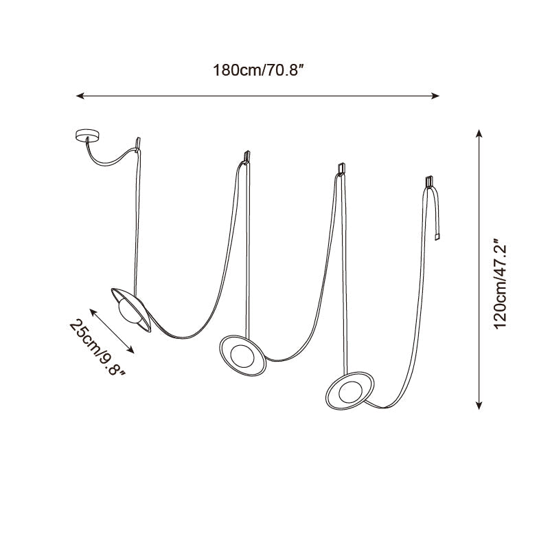 Ritta Chandelier Travertine Multi-Pendant - Letslighting