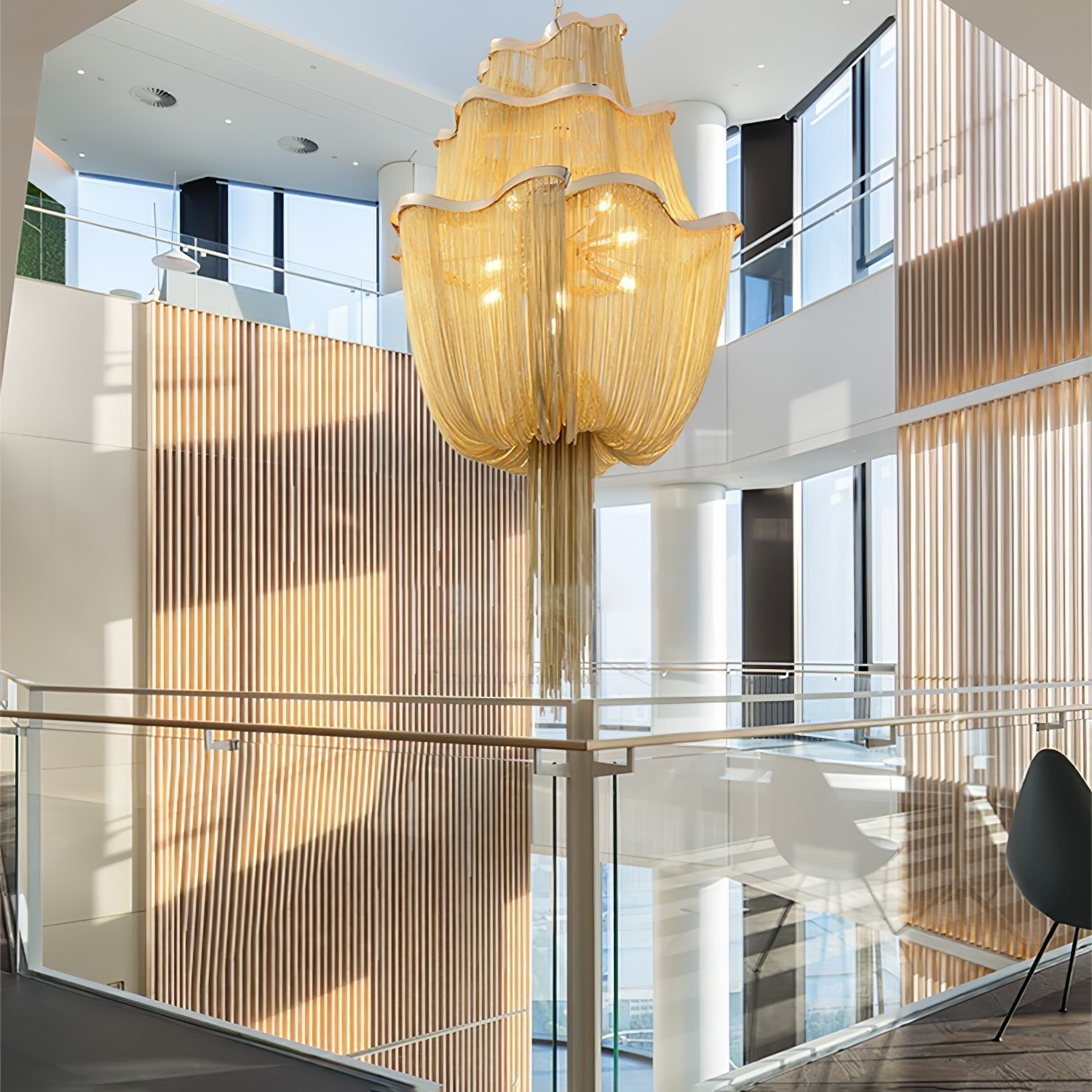 Chains Shimmering Chandelier - Letslighting