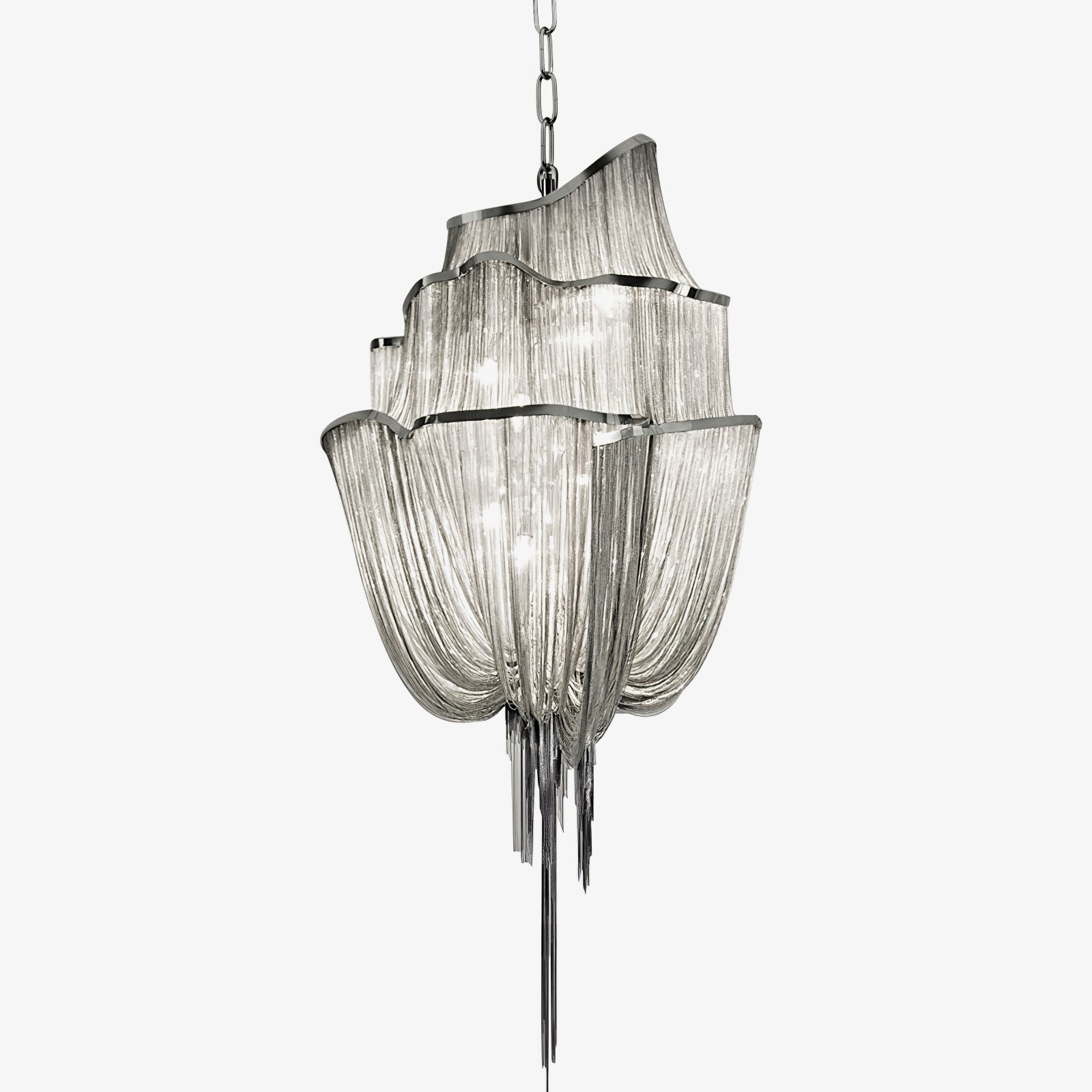 Chains Shimmering Chandelier - Letslighting