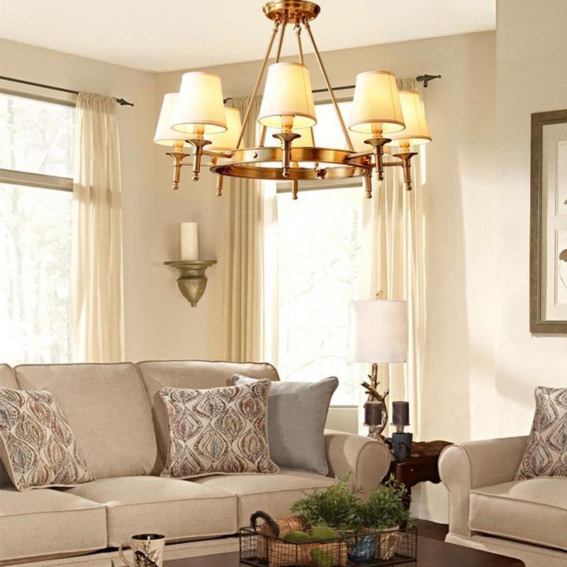 Antique Brass Chandelier - Letslighting