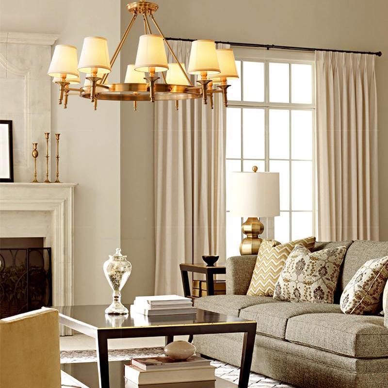 Antique Brass Chandelier - Letslighting
