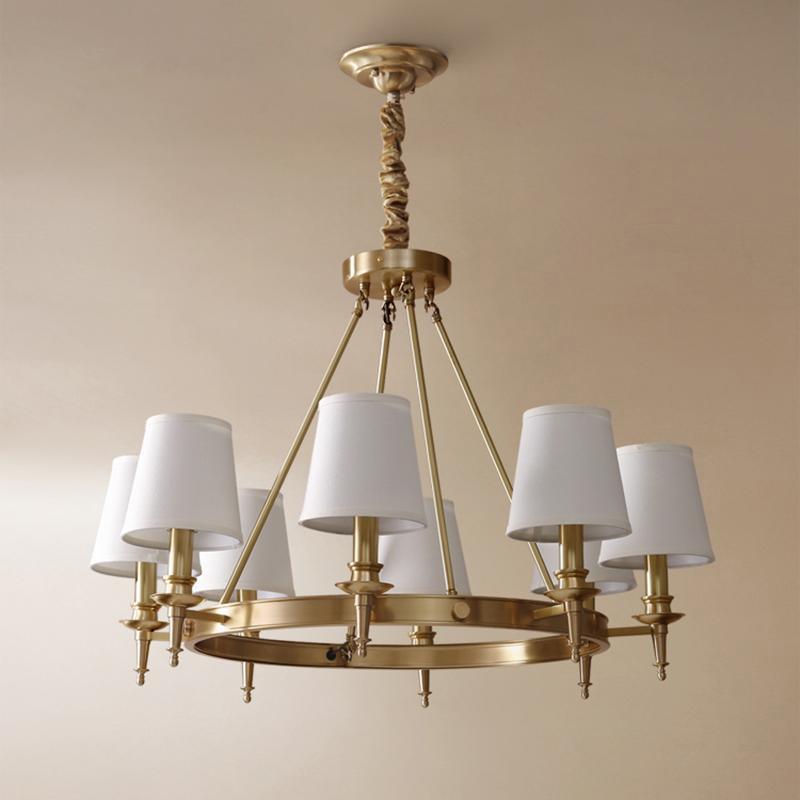 Antique Brass Chandelier - Letslighting