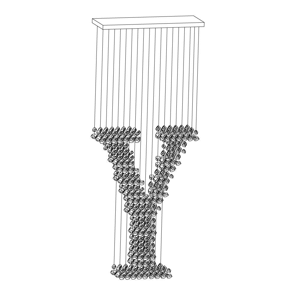 Damian Modern Metal Chandeliers - Letslighting