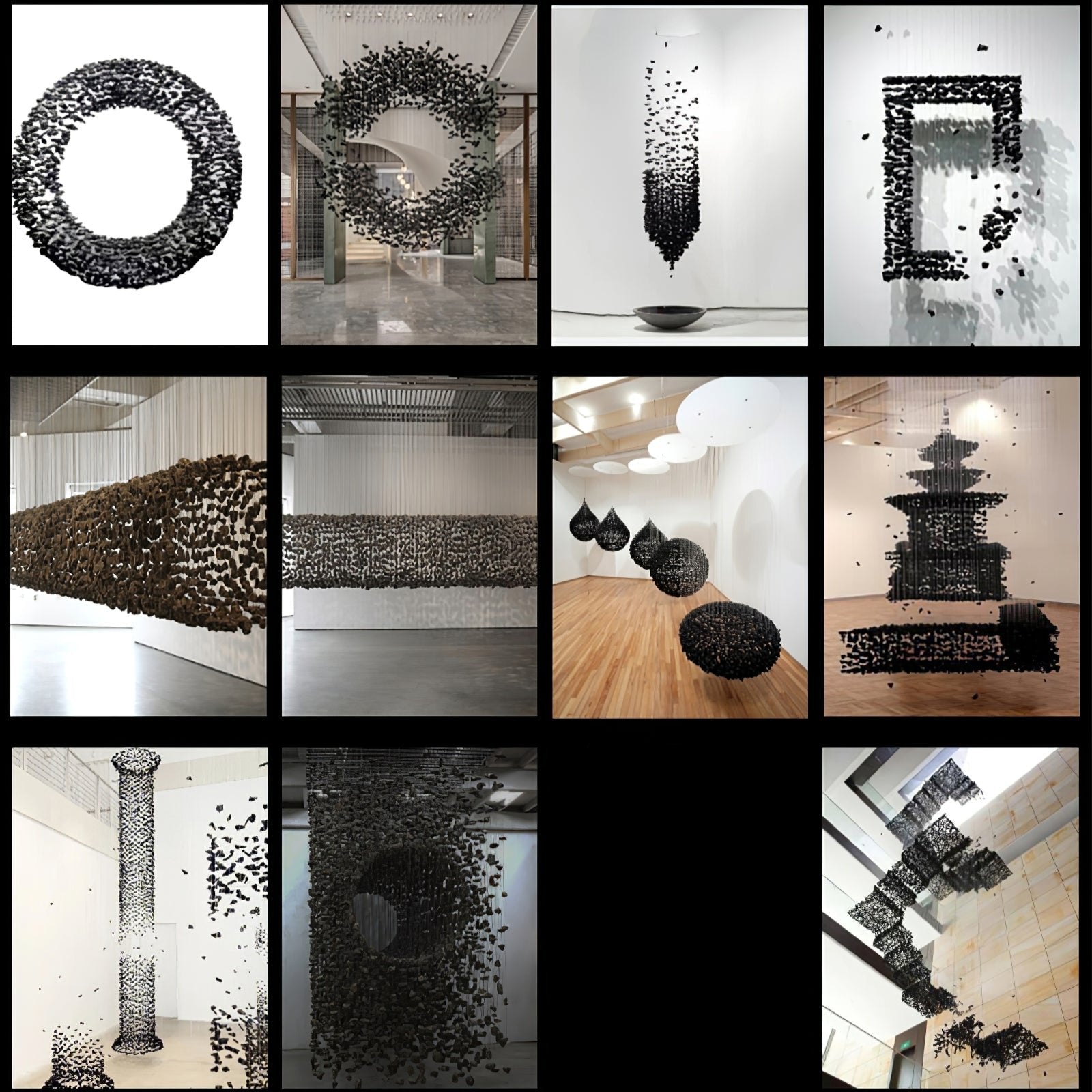 Black Stones Chandeliers - Letslighting