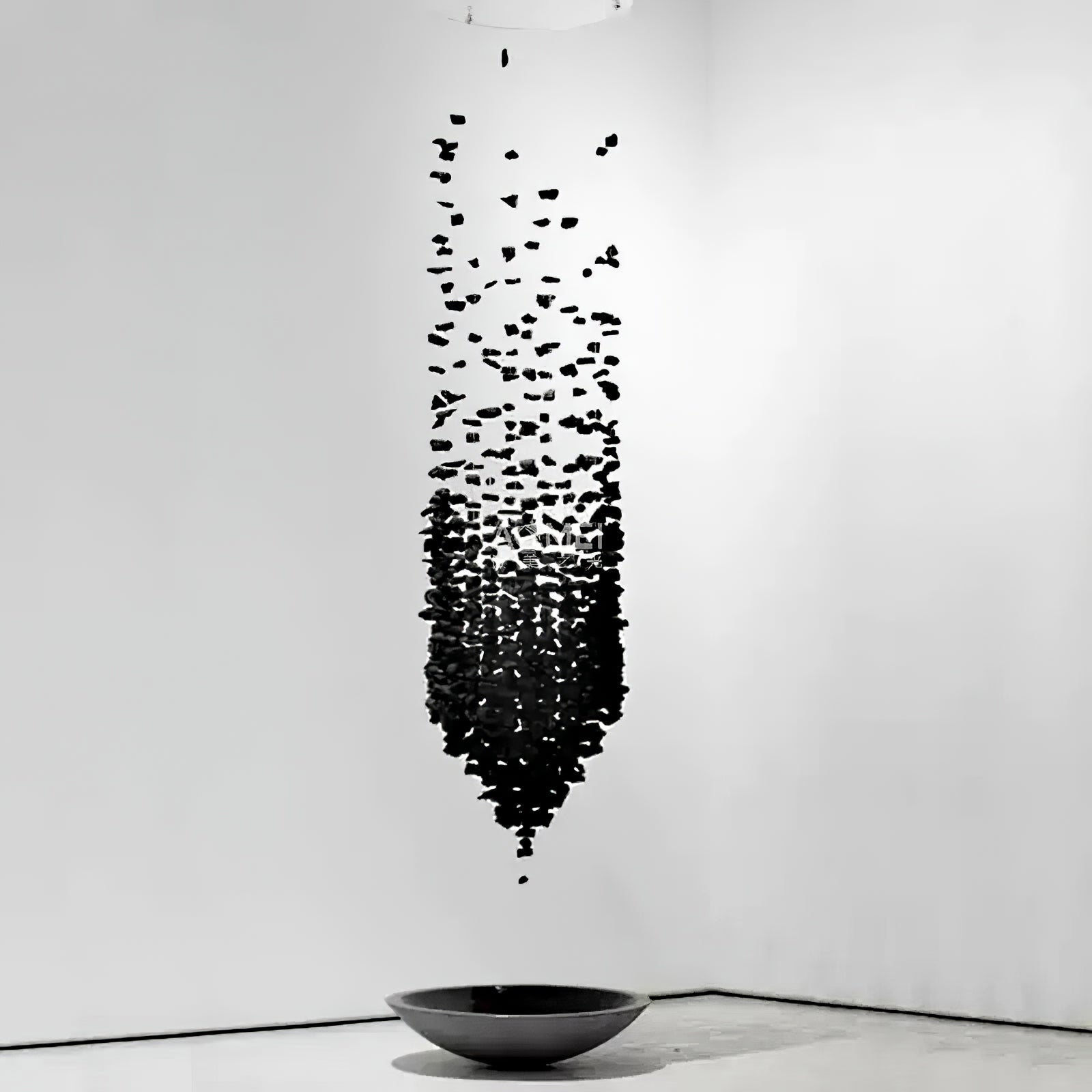 Arsilus Charcoal Stone Sculptural Chandelier - Letslighting