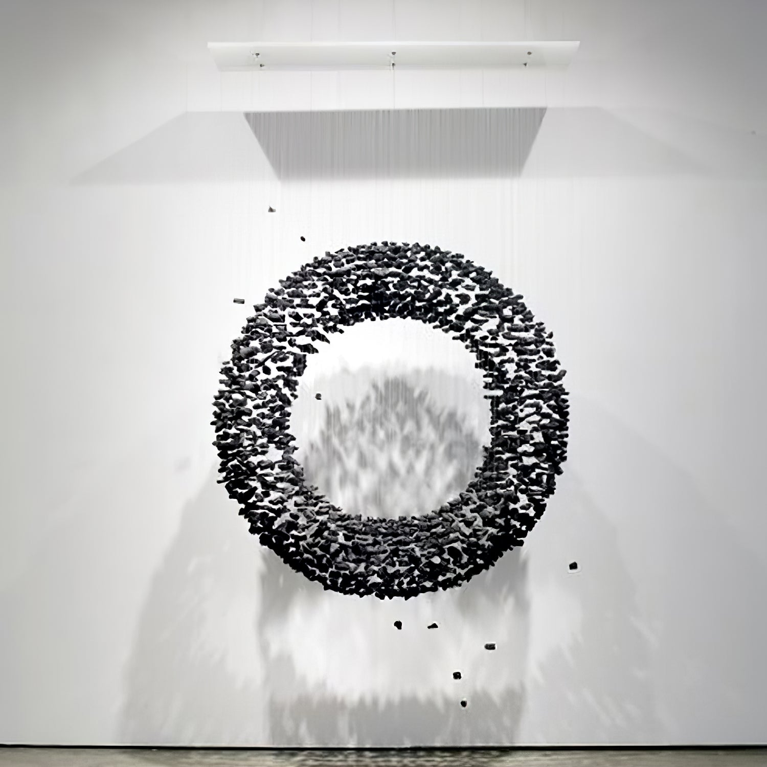 Arsilus Charcoal Stone Sculptural Chandelier - Letslighting