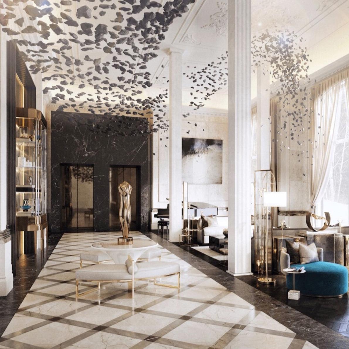 Black Stones Chandeliers - Letslighting